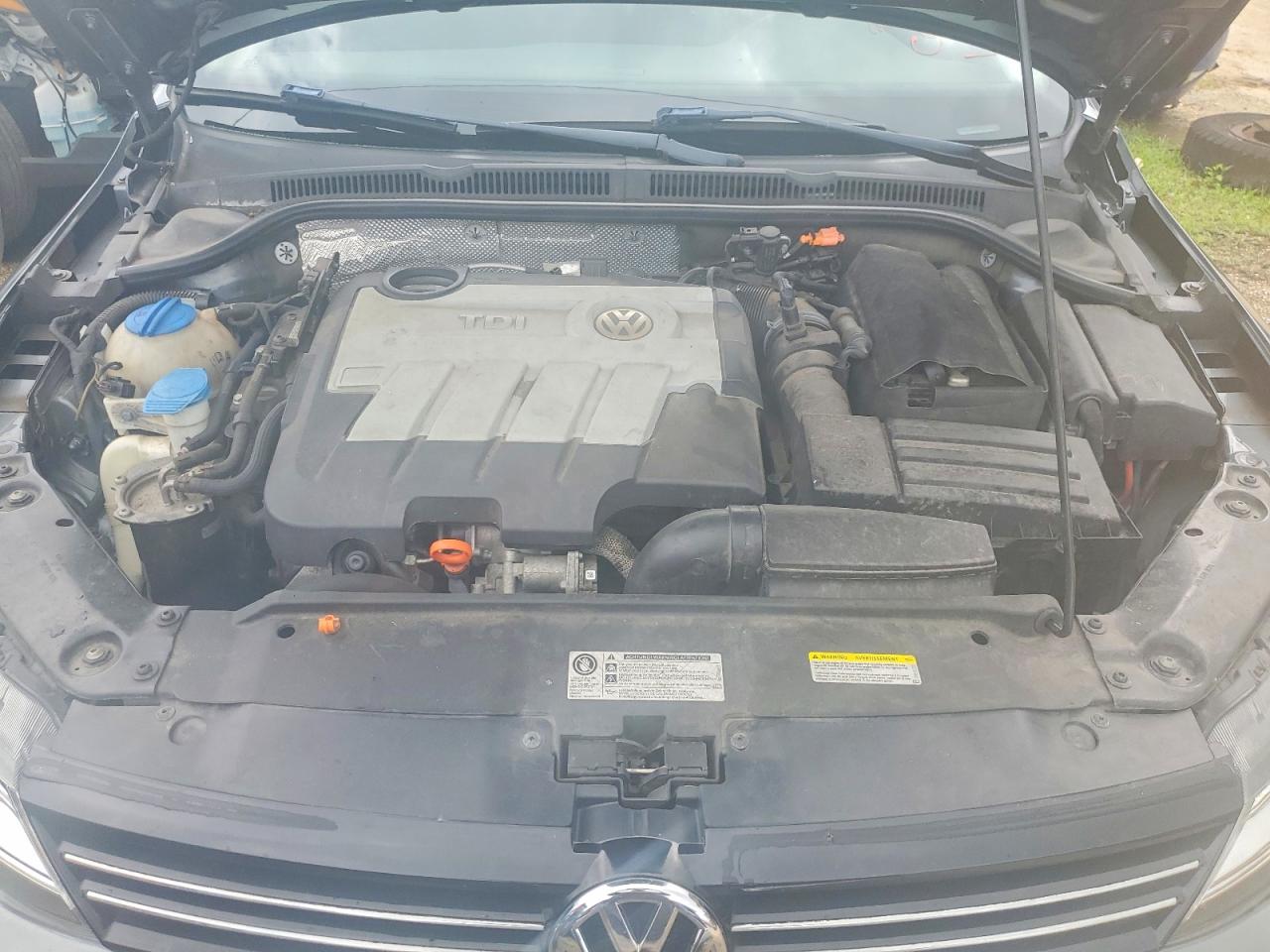 2013 Volkswagen Jetta Tdi Серый vin: 3VWLL7AJ8DM412865