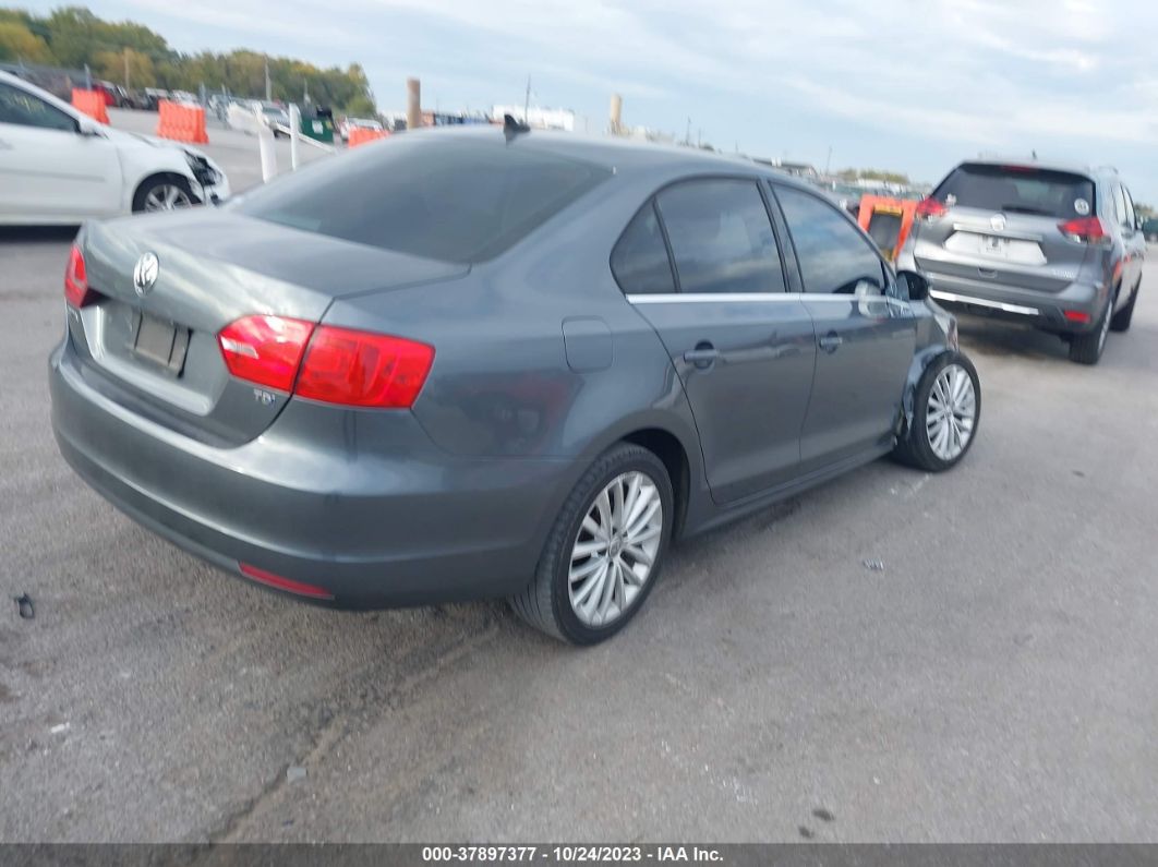 2013 Volkswagen Jetta Sedan Tdi W/premium/nav Серый vin: 3VWLL7AJ8DM430072