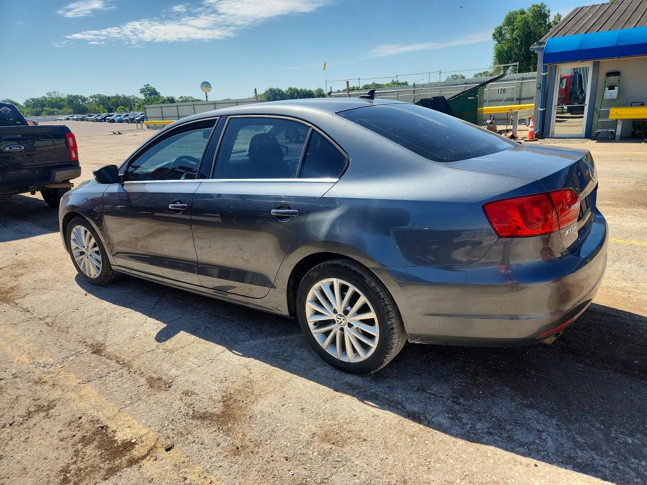2013 Volkswagen Jetta Tdi Gray vin: 3VWLL7AJ8DM430072