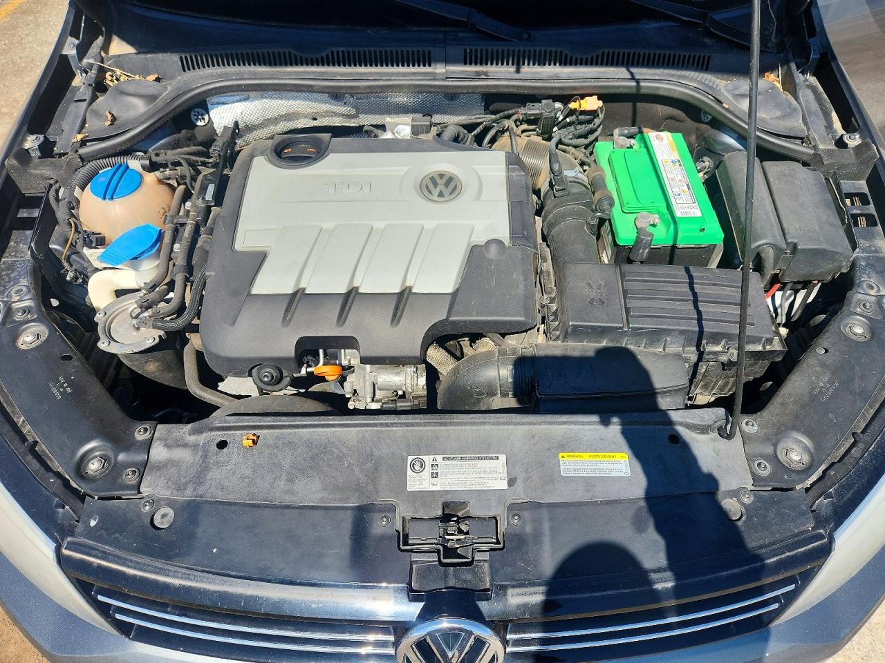 2013 Volkswagen Jetta Tdi Gray vin: 3VWLL7AJ8DM430072
