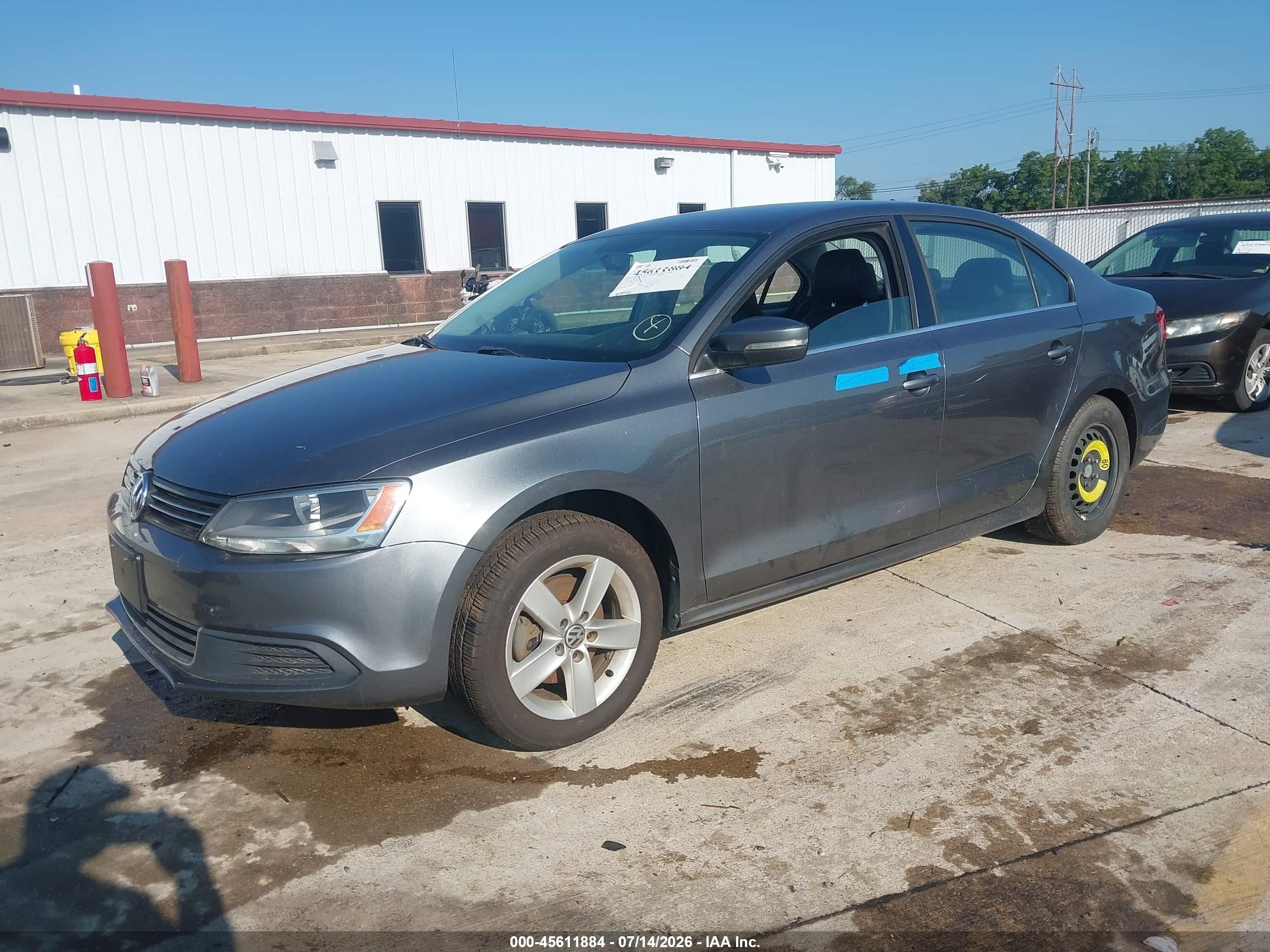 2014 Volkswagen Jetta 2.0l Tdi/2.0l Tdi Value Edition Gray vin: 3VWLL7AJ8EM233615