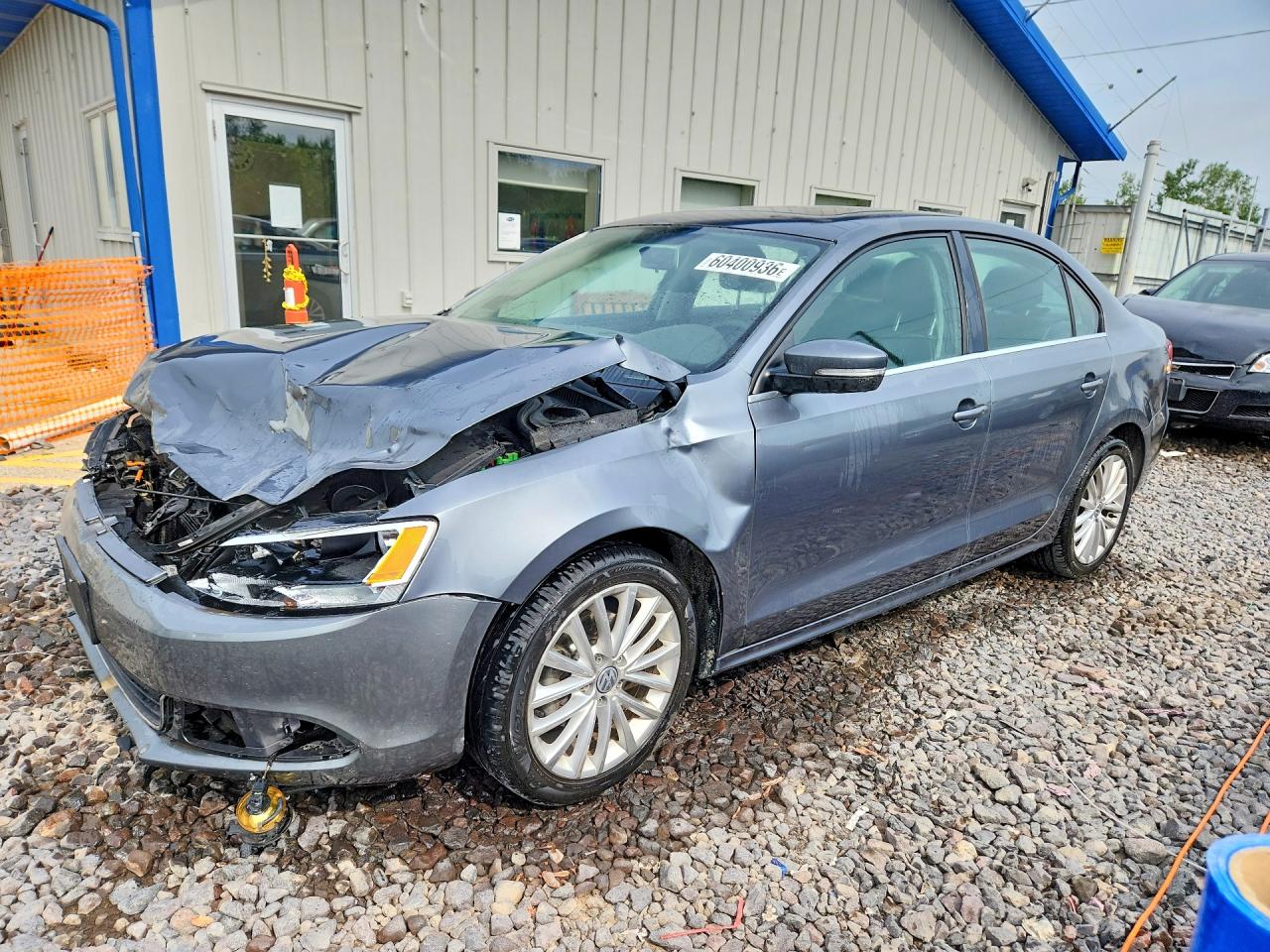 2014 Volkswagen Jetta Tdi Gray vin: 3VWLL7AJ8EM350868