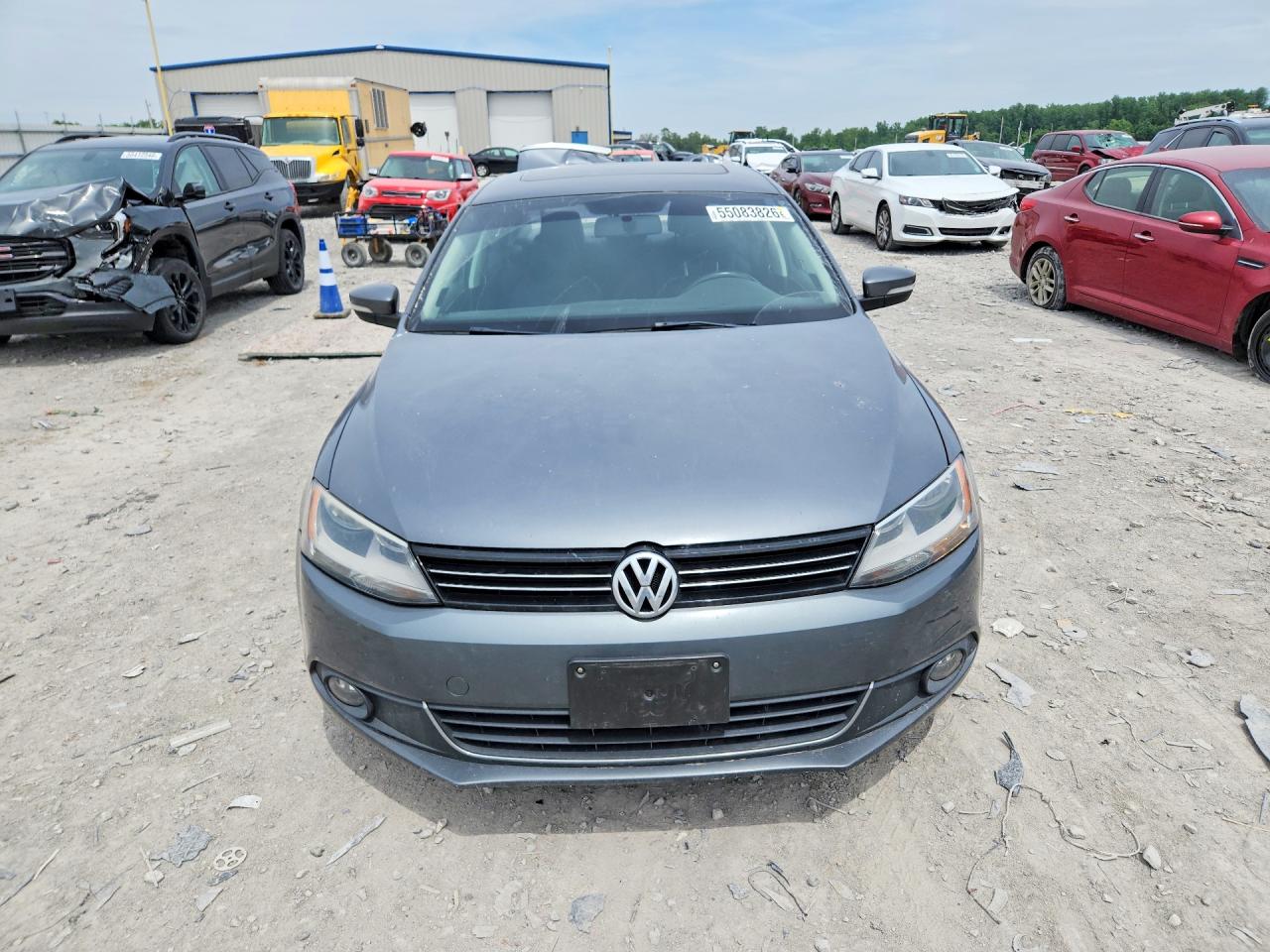 2014 Volkswagen Jetta Tdi Gray vin: 3VWLL7AJ8EM440392