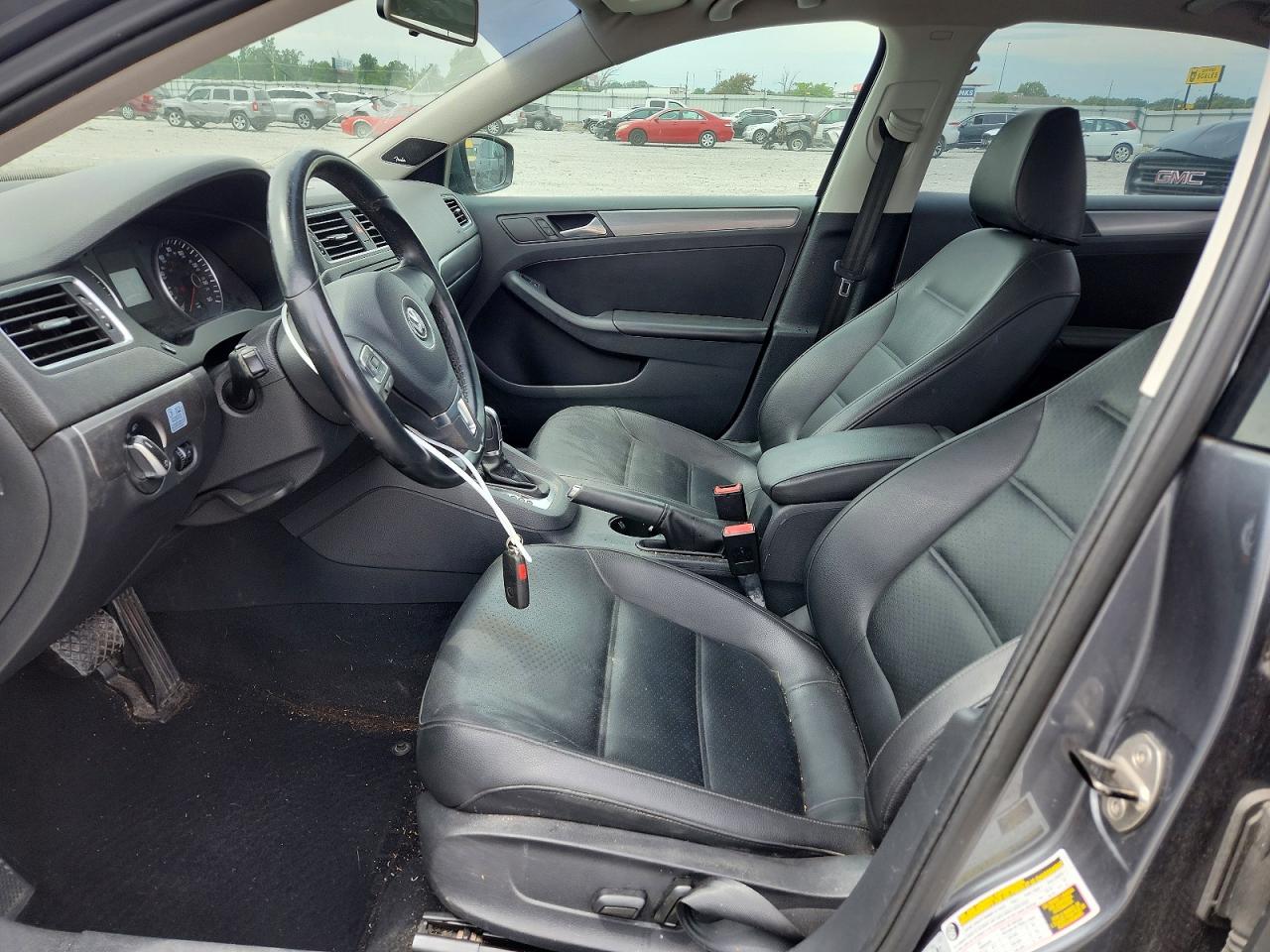 2014 Volkswagen Jetta Tdi Gray vin: 3VWLL7AJ8EM440392