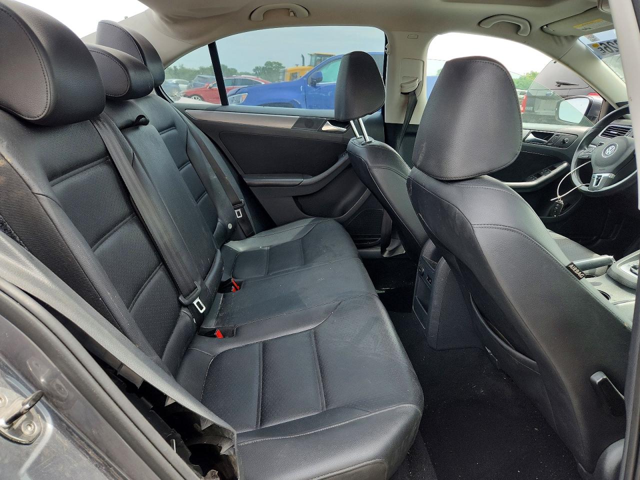 2014 Volkswagen Jetta Tdi Gray vin: 3VWLL7AJ8EM440392