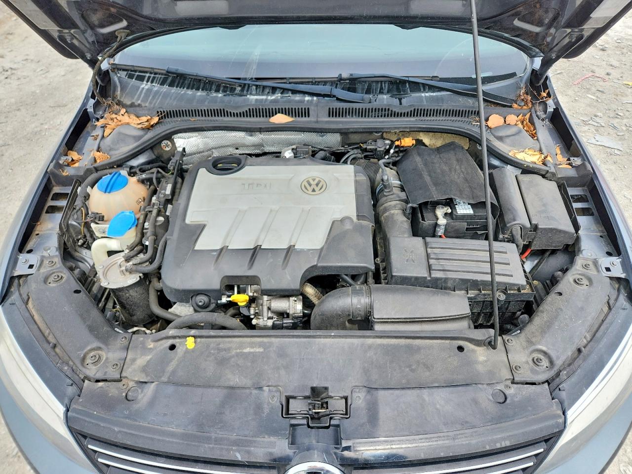 2014 Volkswagen Jetta Tdi Gray vin: 3VWLL7AJ8EM440392