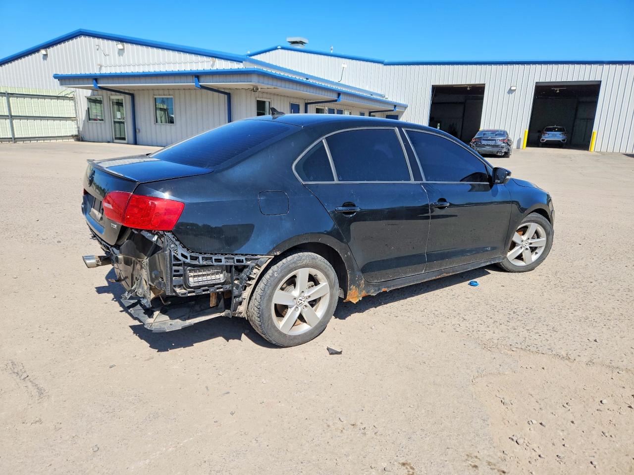 2011 Volkswagen Jetta Tdi Black vin: 3VWLL7AJ9BM033273