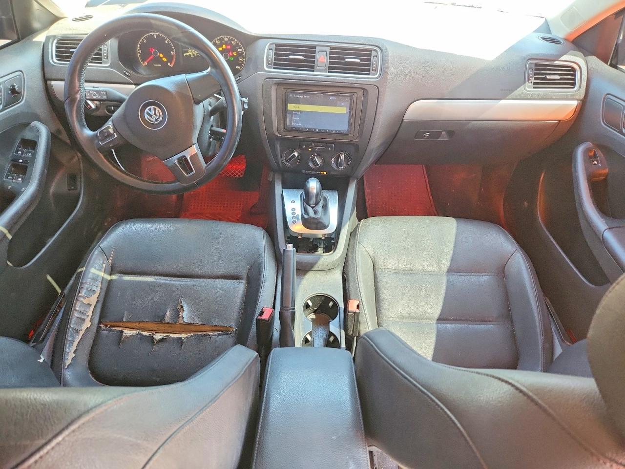 2011 Volkswagen Jetta Tdi Black vin: 3VWLL7AJ9BM033273