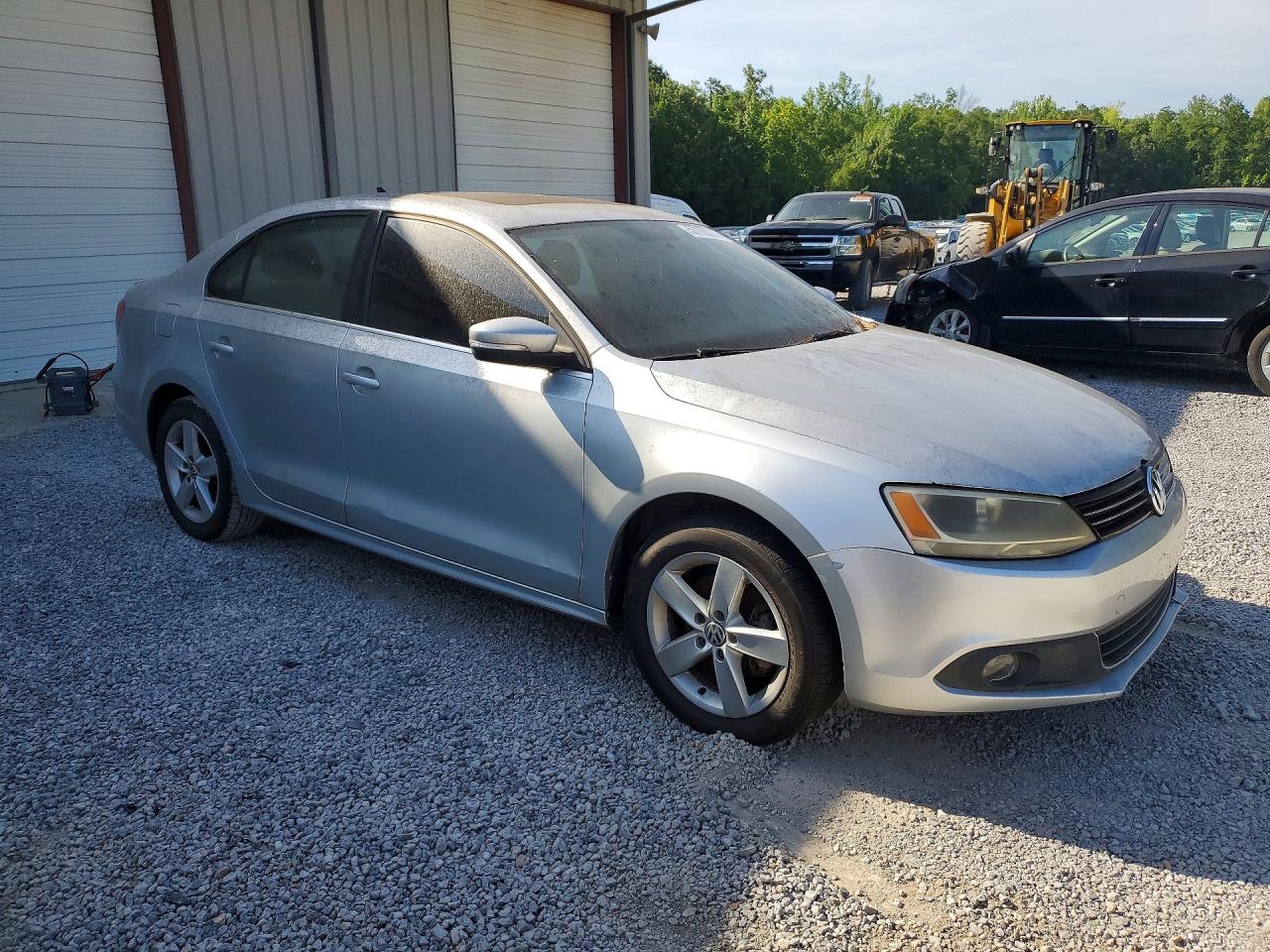 2012 Volkswagen Jetta Tdi Серебряный vin: 3VWLL7AJ9CM320968