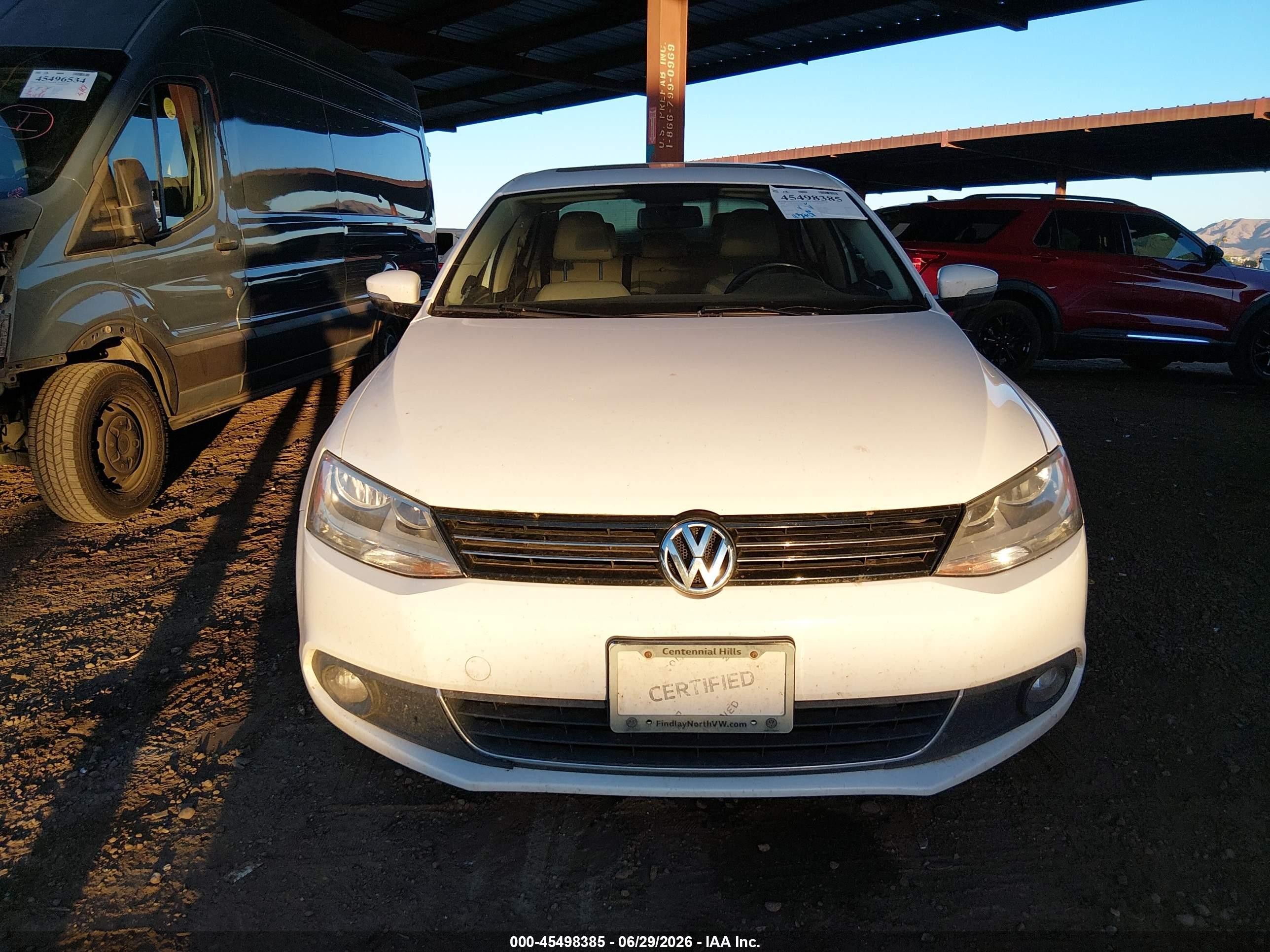 2012 Volkswagen Jetta 2.0l Tdi Белый vin: 3VWLL7AJ9CM369877