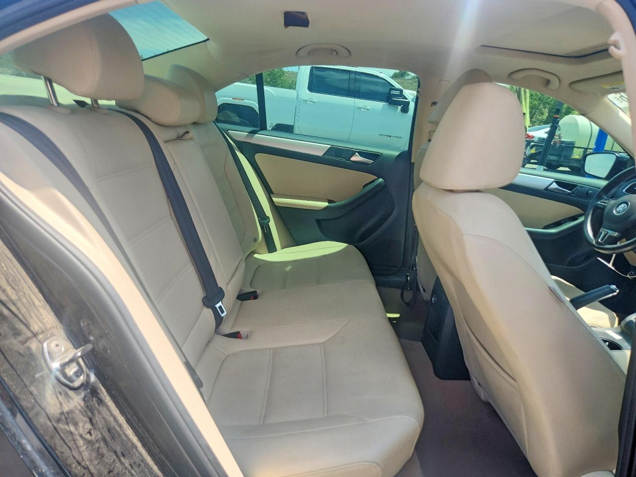 2012 Volkswagen Jetta Tdi Black vin: 3VWLL7AJ9CM423355