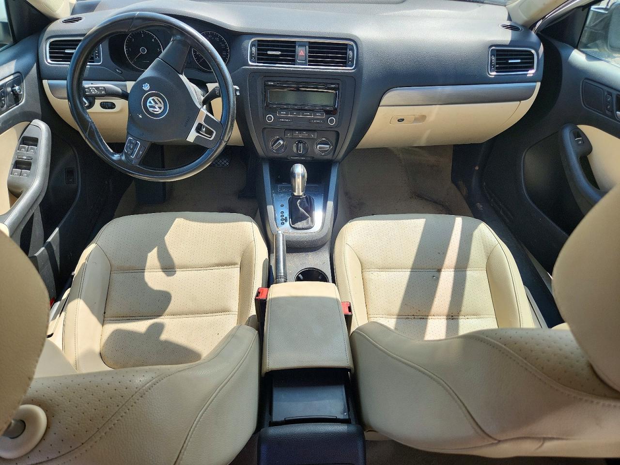 2014 Volkswagen Jetta Tdi White vin: 3VWLL7AJ9EM280006