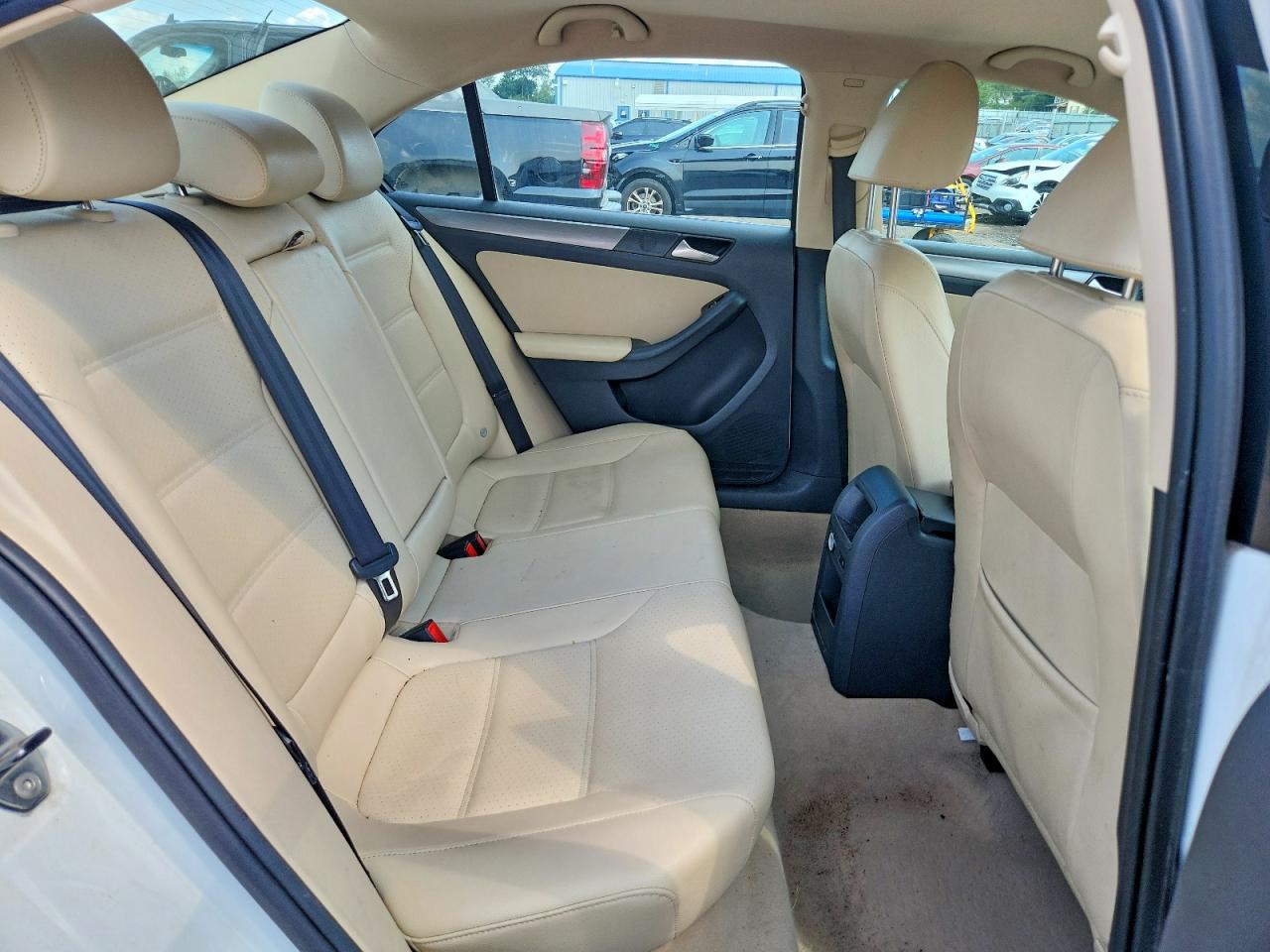 2014 Volkswagen Jetta Tdi White vin: 3VWLL7AJ9EM280006