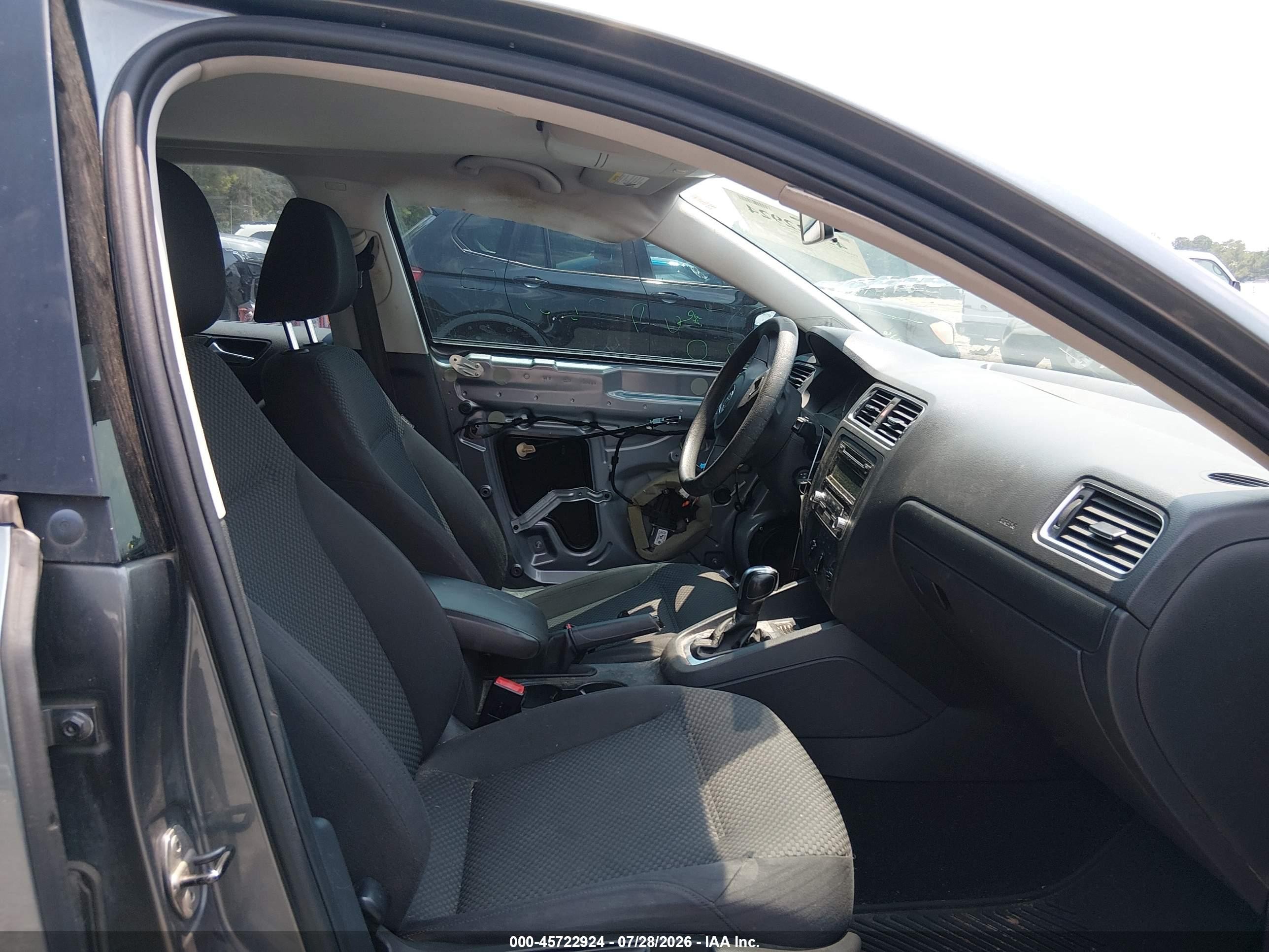 2014 Volkswagen Jetta 2.0l Tdi Value Edition Gray vin: 3VWLL7AJ9EM322397
