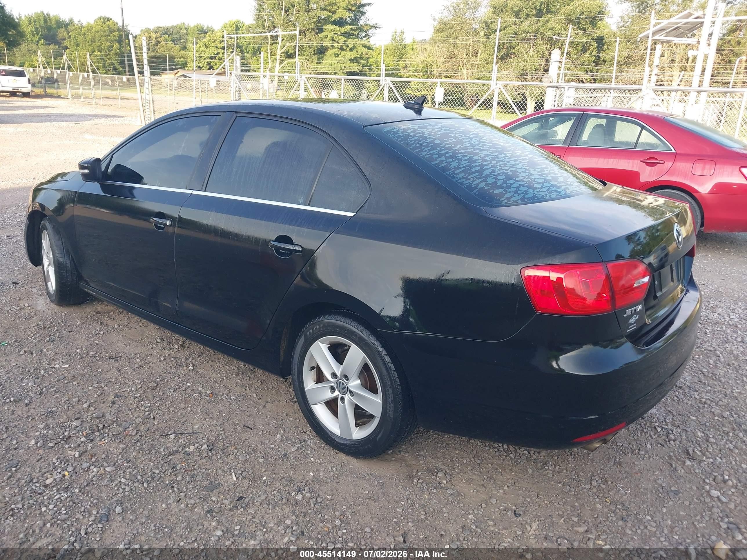 2014 Volkswagen Jetta 2.0l Tdi Черный vin: 3VWLL7AJ9EM353438