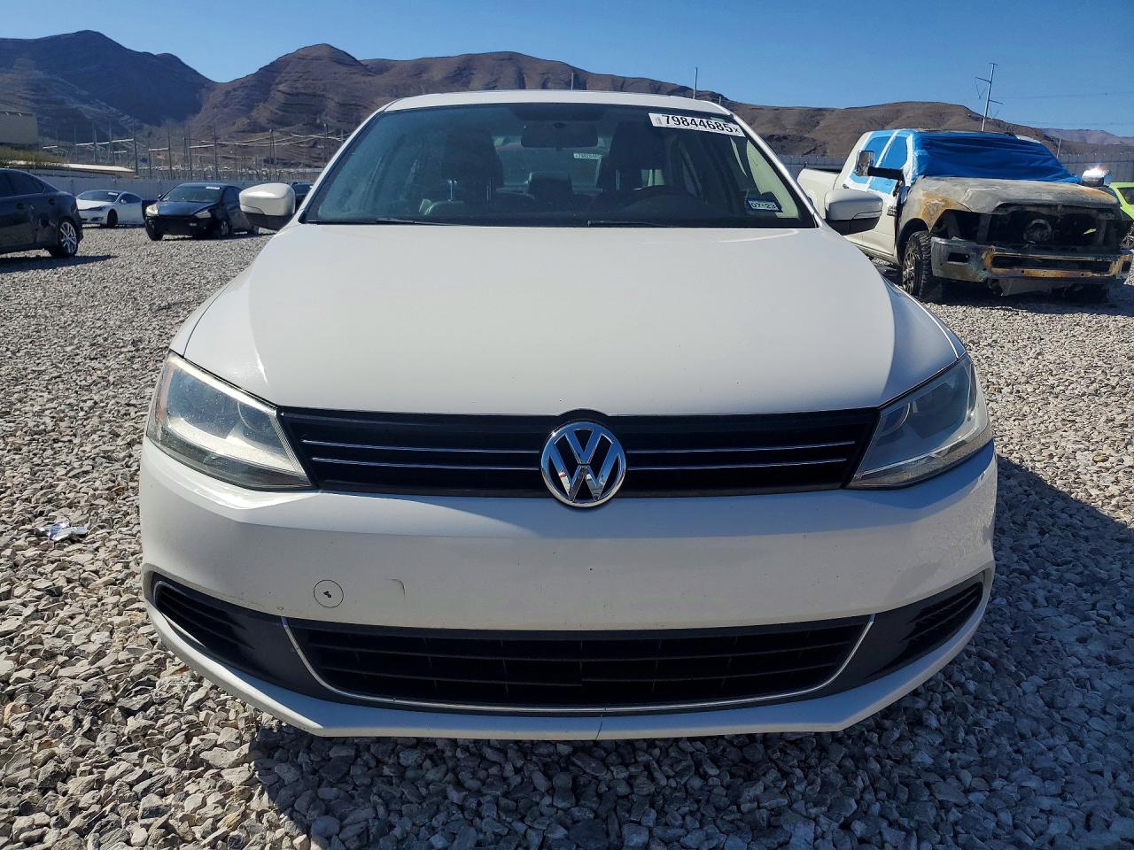 2014 Volkswagen Jetta Tdi White vin: 3VWLL7AJ9EM372734