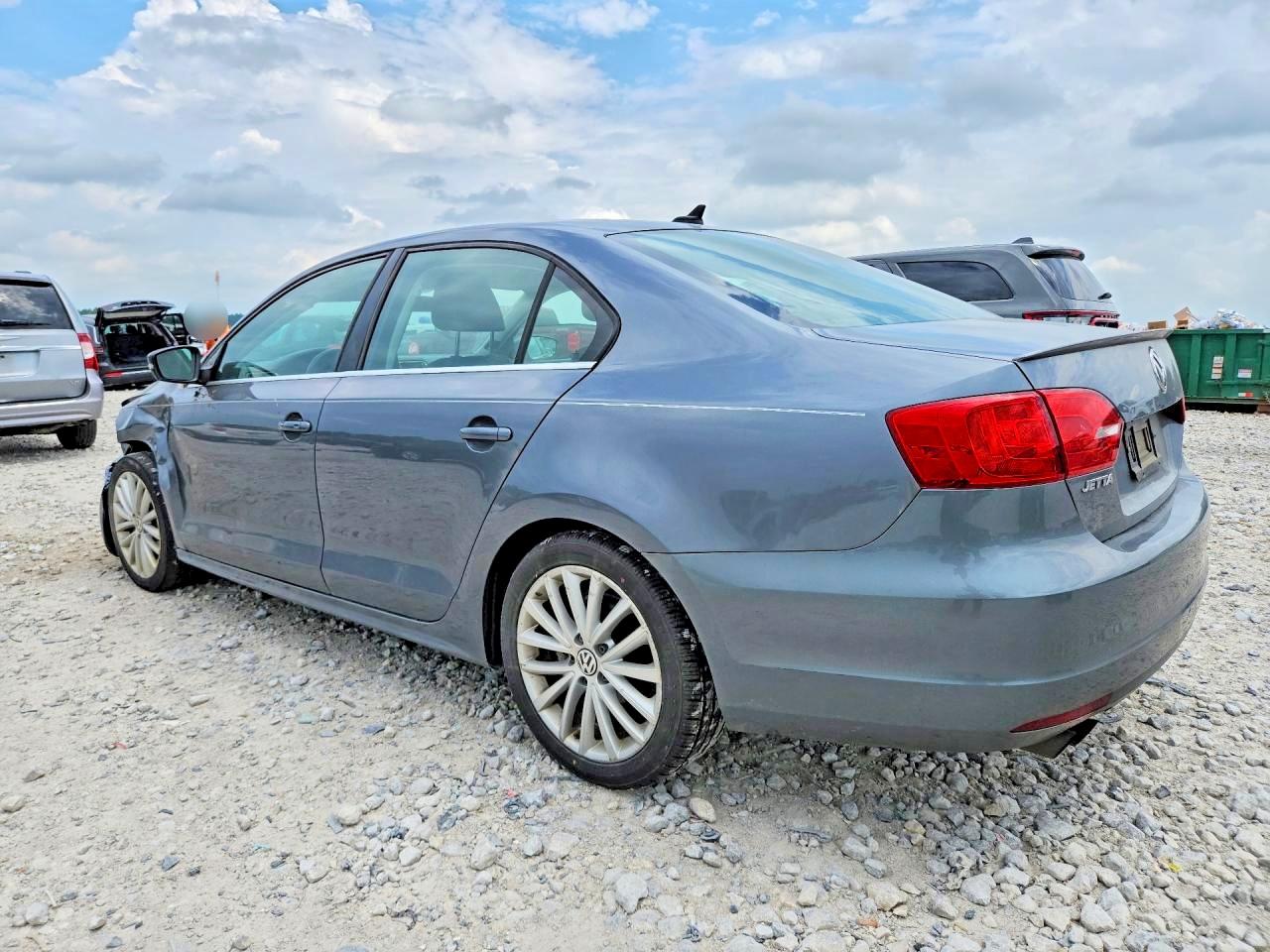 2014 Volkswagen Jetta Tdi Gray vin: 3VWLL7AJ9EM434083