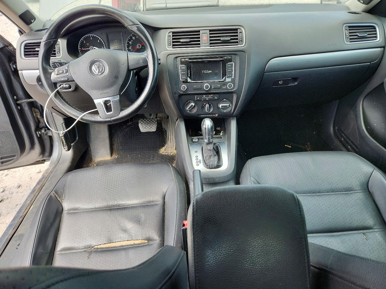 2014 Volkswagen Jetta Tdi Gray vin: 3VWLL7AJ9EM434083