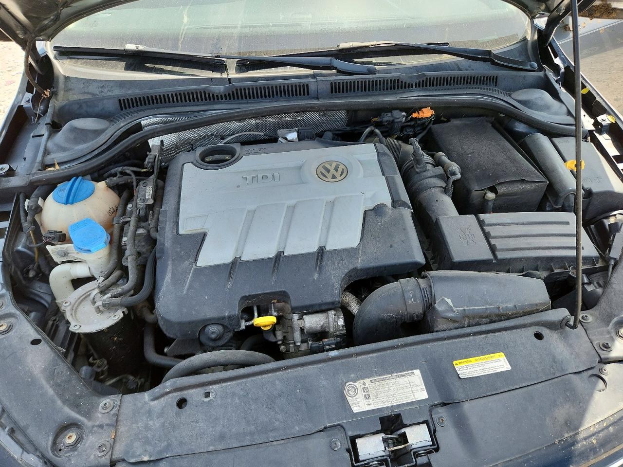2014 Volkswagen Jetta Tdi Gray vin: 3VWLL7AJ9EM434083