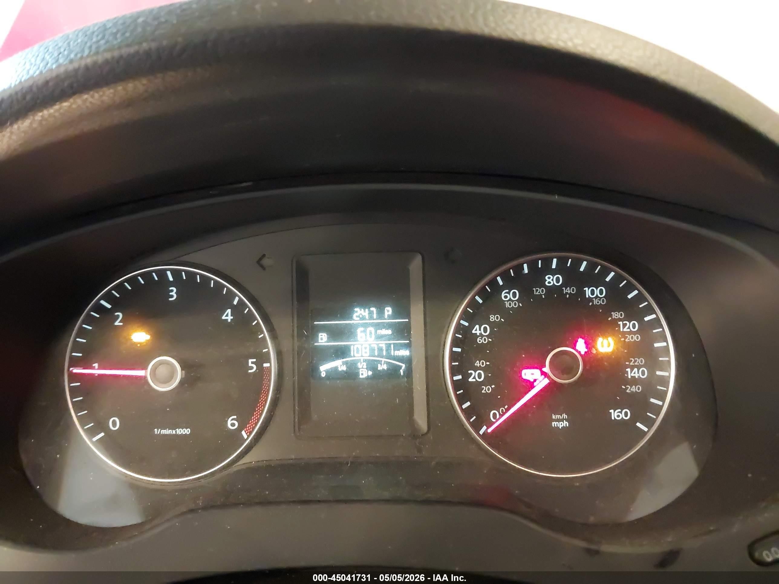 2014 Volkswagen Jetta 2.0l Tdi Красный vin: 3VWLL7AJ9EM434651