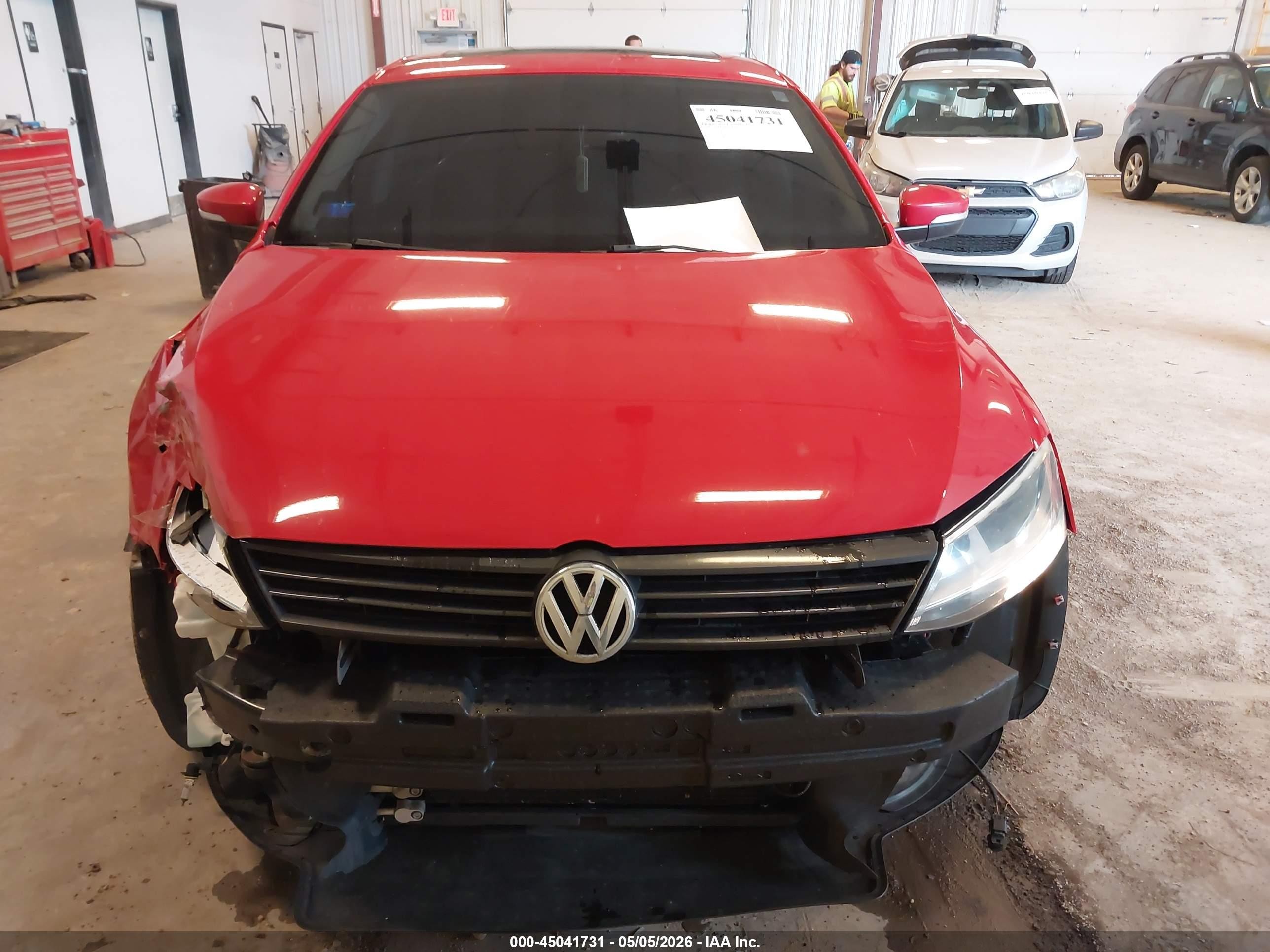 2014 Volkswagen Jetta 2.0l Tdi Красный vin: 3VWLL7AJ9EM434651