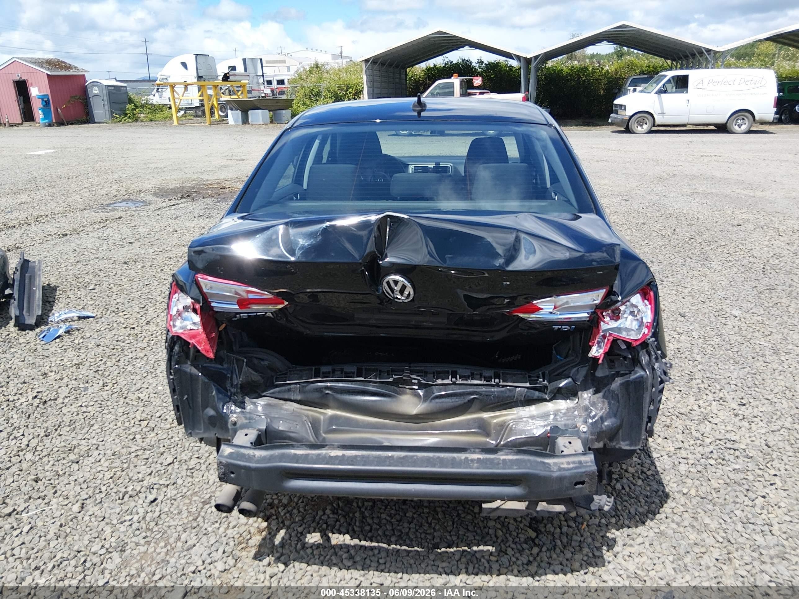 2014 Volkswagen Jetta 2.0l Tdi Value Edition Черный vin: 3VWLL7AJ9EM445553