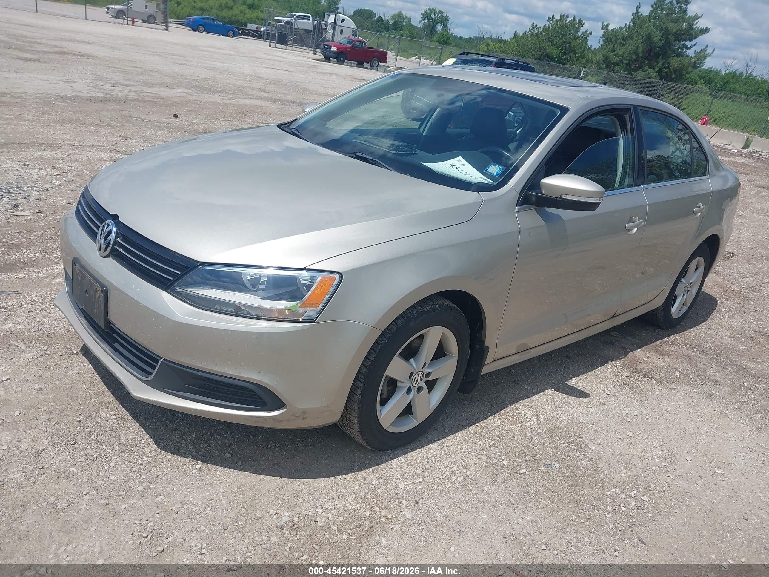 2013 Volkswagen Jetta 2.0l Tdi Gold vin: 3VWLL7AJXDM202381