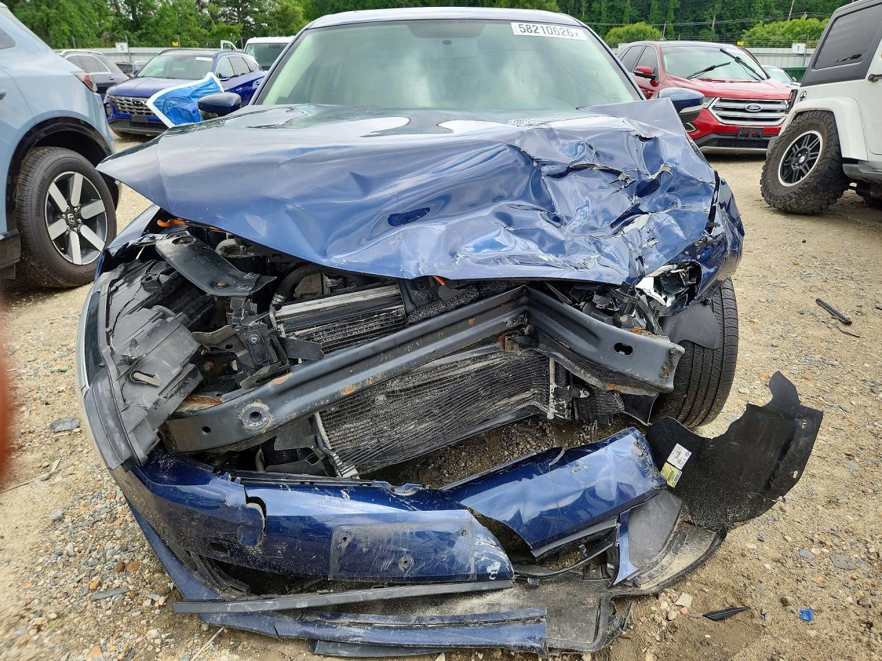 2013 Volkswagen Jetta Tdi Blue vin: 3VWLL7AJXDM204082