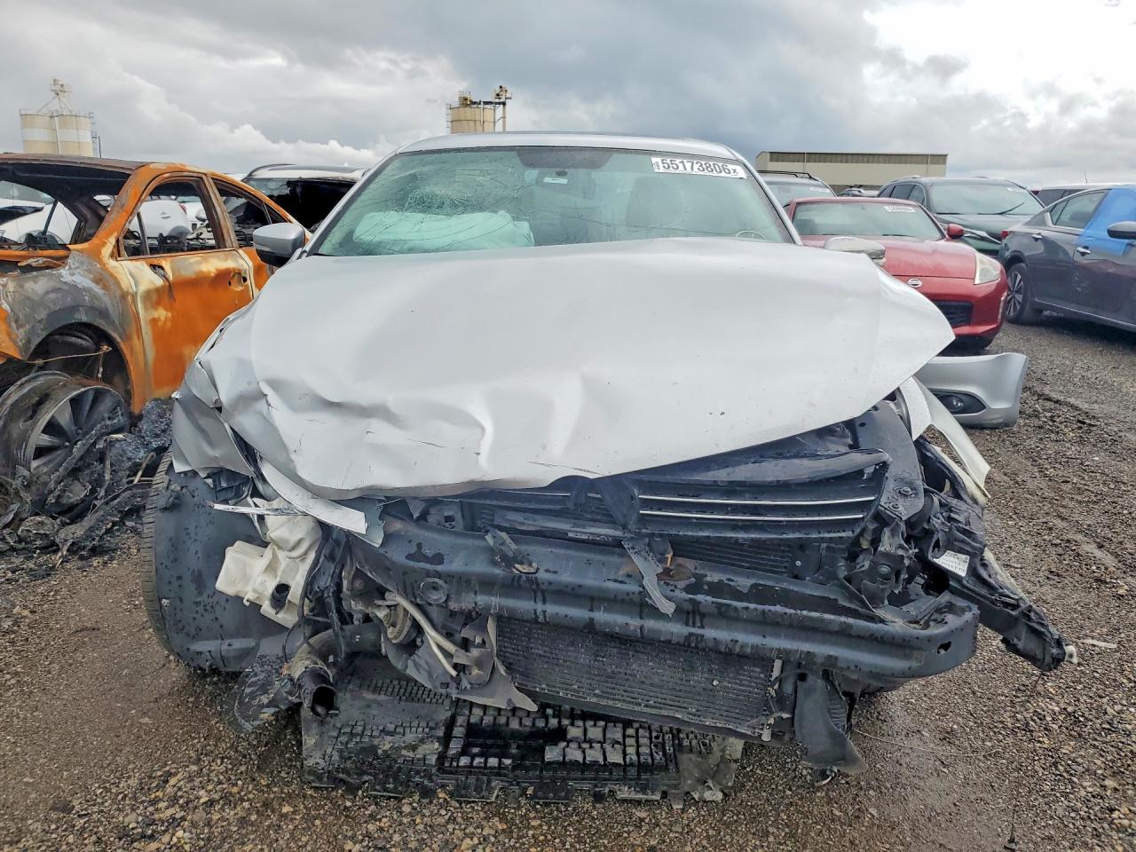 2013 Volkswagen Jetta Tdi Silver vin: 3VWLL7AJXDM393042