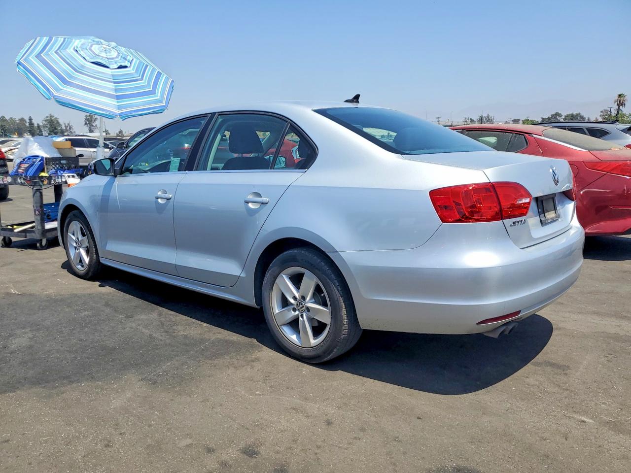 2013 Volkswagen Jetta Tdi Silver vin: 3VWLL7AJXDM414844