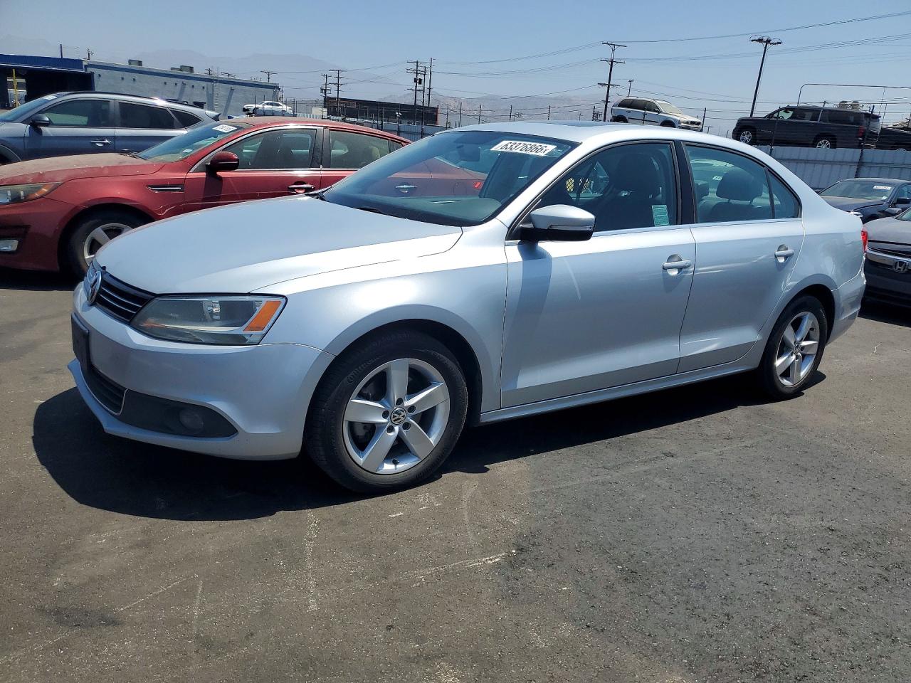2013 Volkswagen Jetta Tdi Silver vin: 3VWLL7AJXDM414844