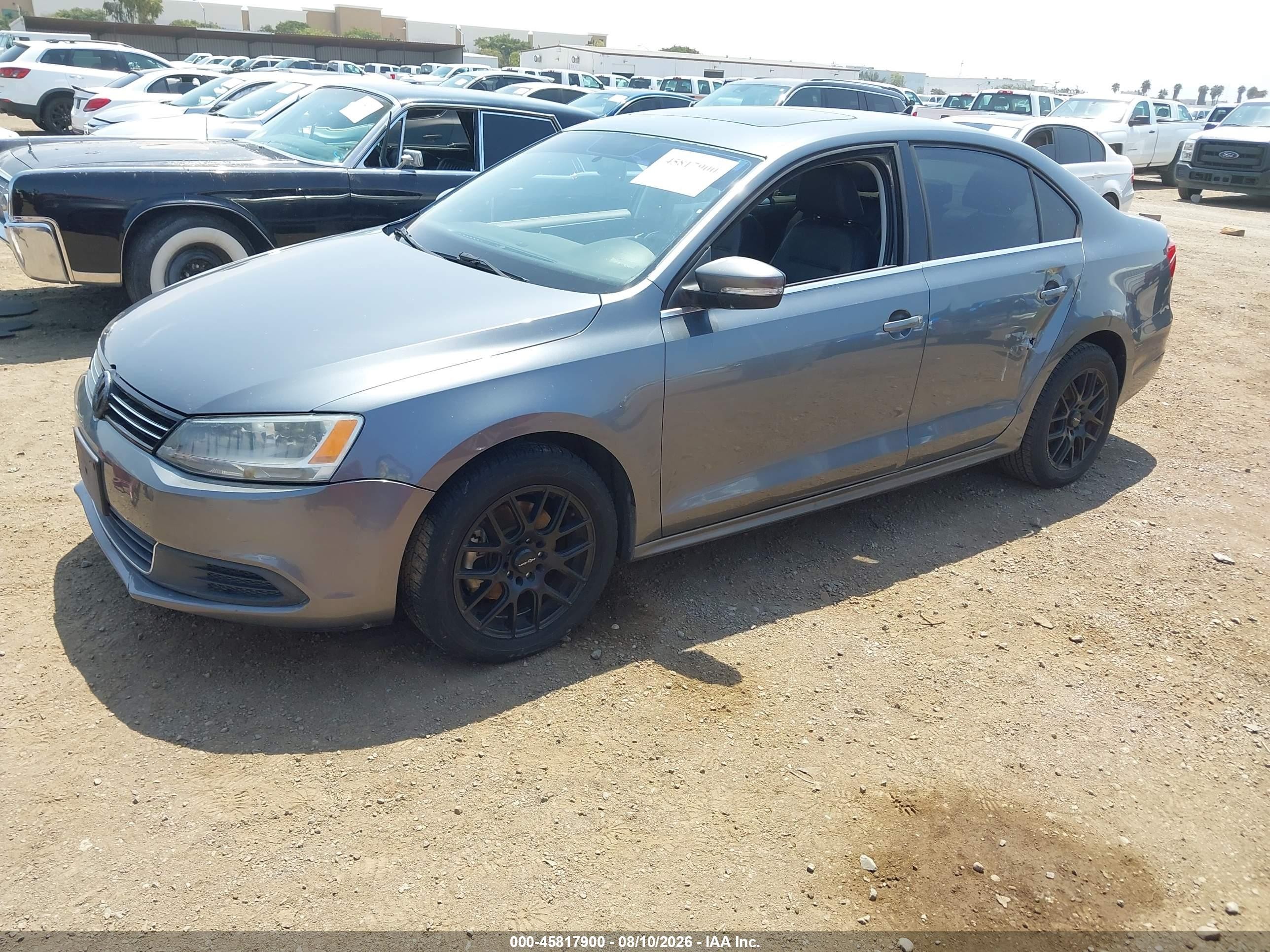 2013 Volkswagen Jetta 2.0l Tdi Gray vin: 3VWLL7AJXDM426427