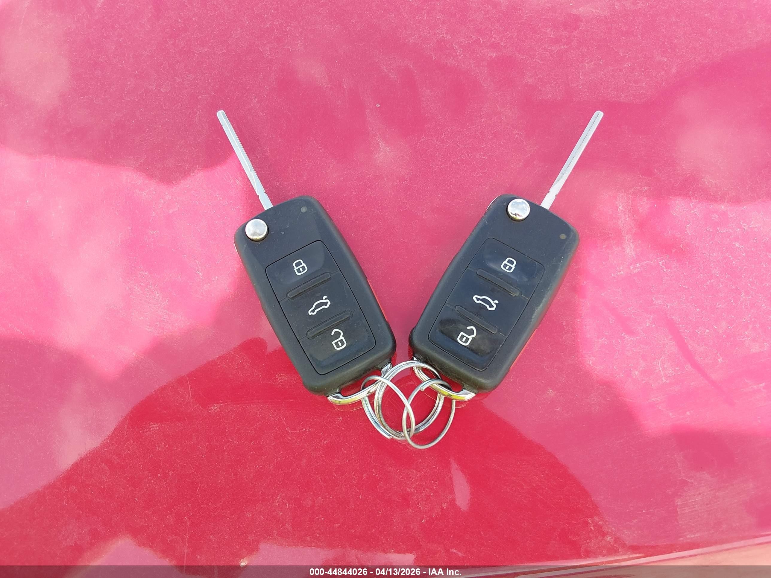 2014 Volkswagen Jetta 2.0l Tdi Value Edition Red vin: 3VWLL7AJXEM301350