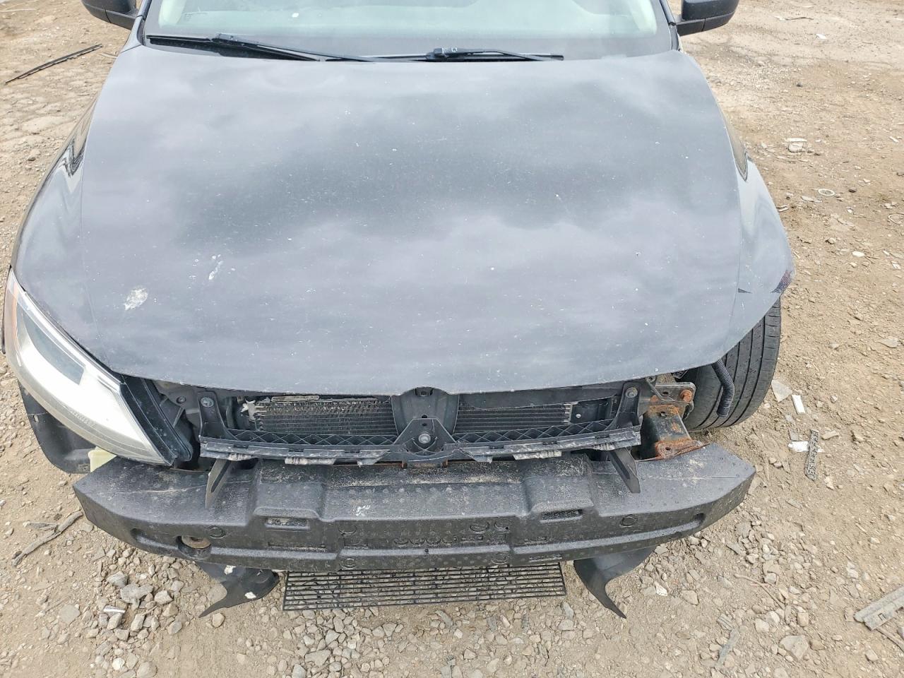 2014 Volkswagen Jetta Tdi Black vin: 3VWLL7AJXEM304197