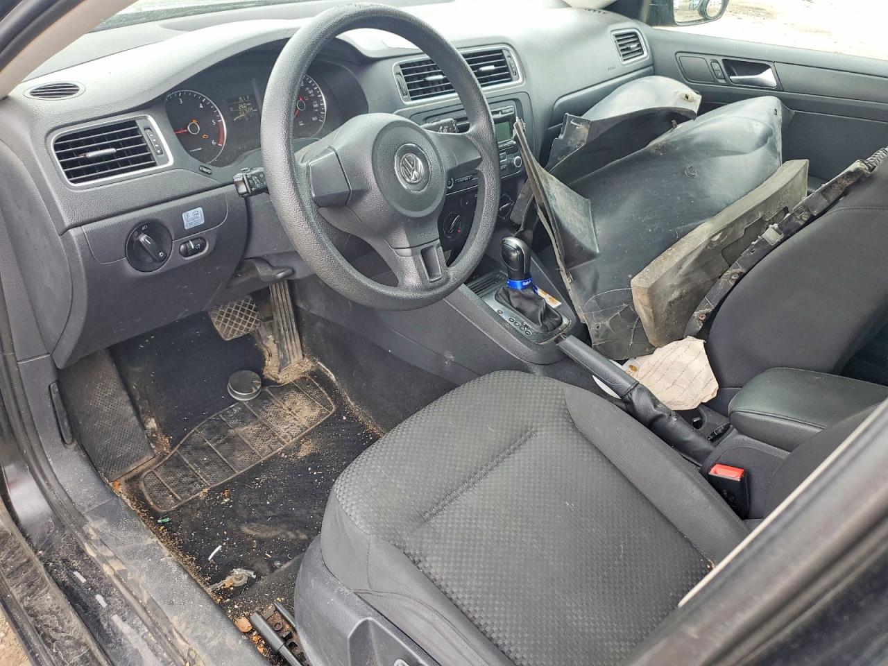 2014 Volkswagen Jetta Tdi Black vin: 3VWLL7AJXEM304197