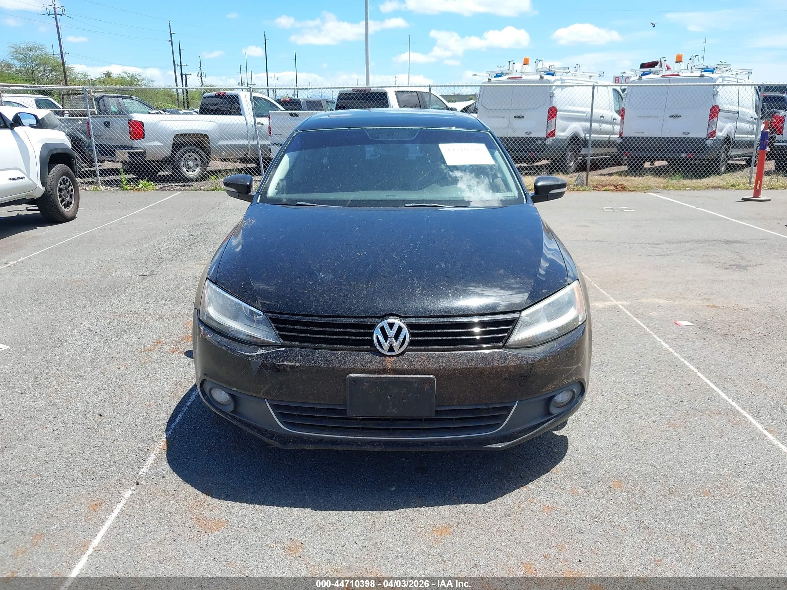 2014 Volkswagen Jetta 2.0l Tdi Black vin: 3VWLL7AJXEM372631