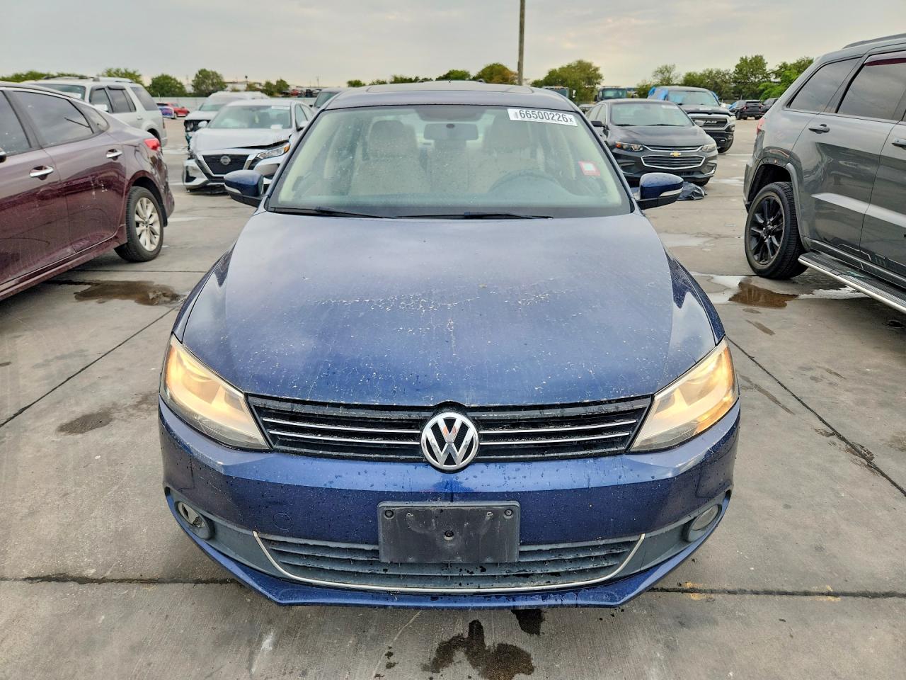 2012 Volkswagen Jetta Sel Blue vin: 3VWLP7AJ0CM360540