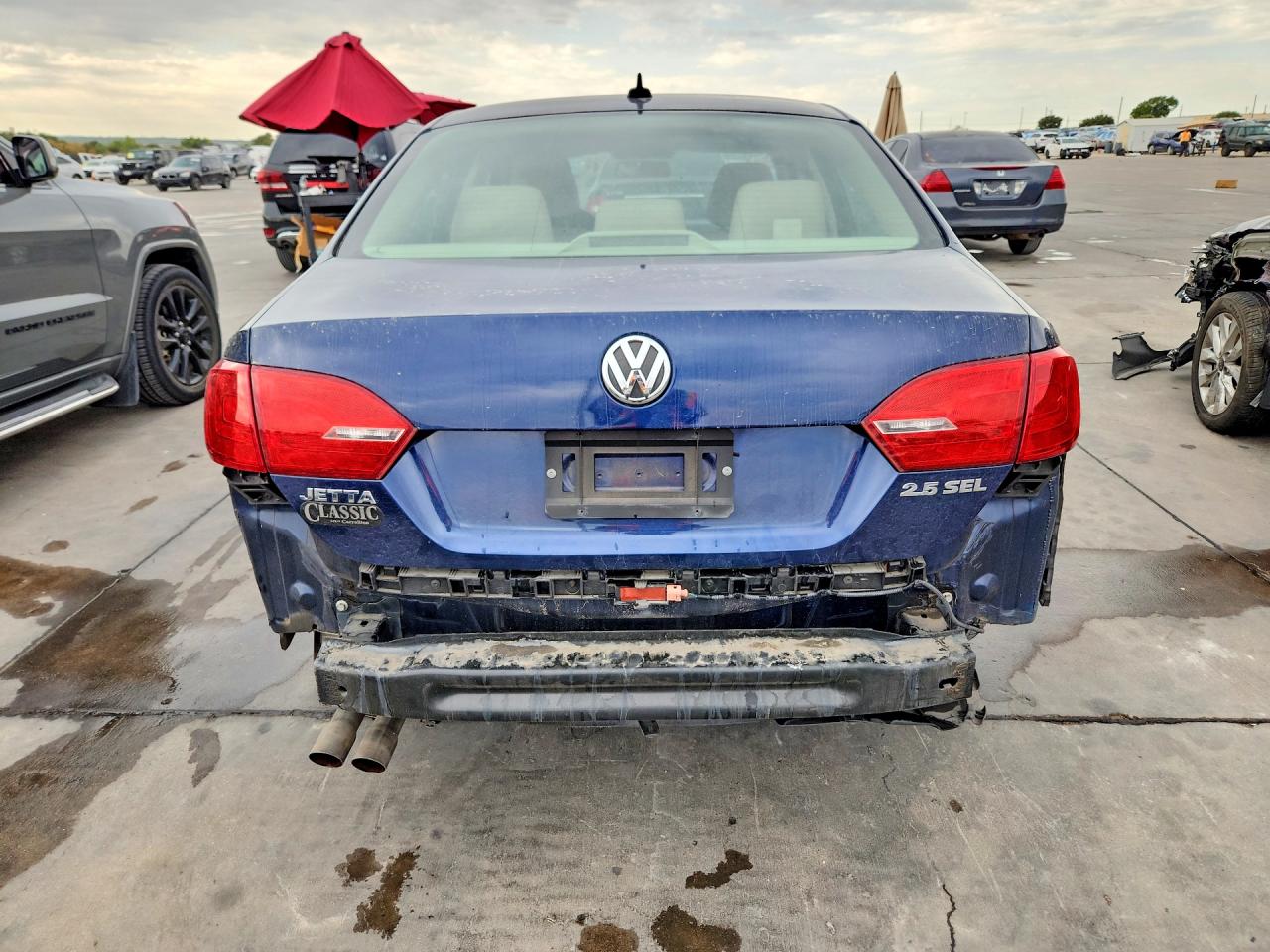 2012 Volkswagen Jetta Sel Blue vin: 3VWLP7AJ0CM360540