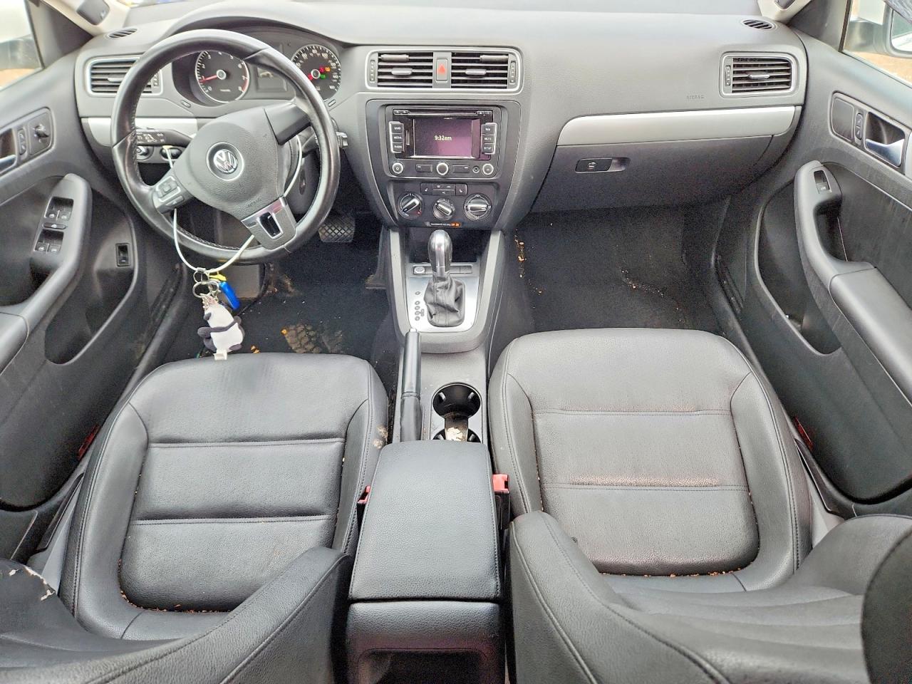 2012 Volkswagen Jetta Sel Белый vin: 3VWLP7AJ1CM327272