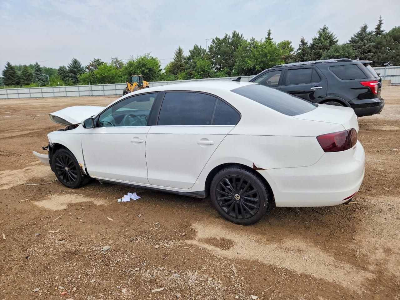 2012 Volkswagen Jetta Sel Белый vin: 3VWLP7AJ1CM327272
