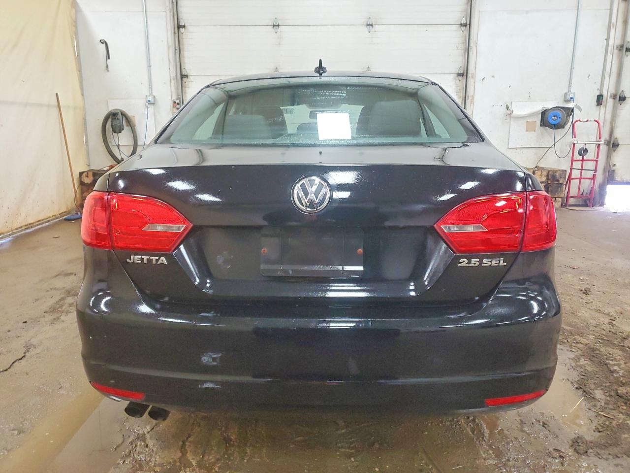 2013 Volkswagen Jetta Sel Black vin: 3VWLP7AJ1DM258066