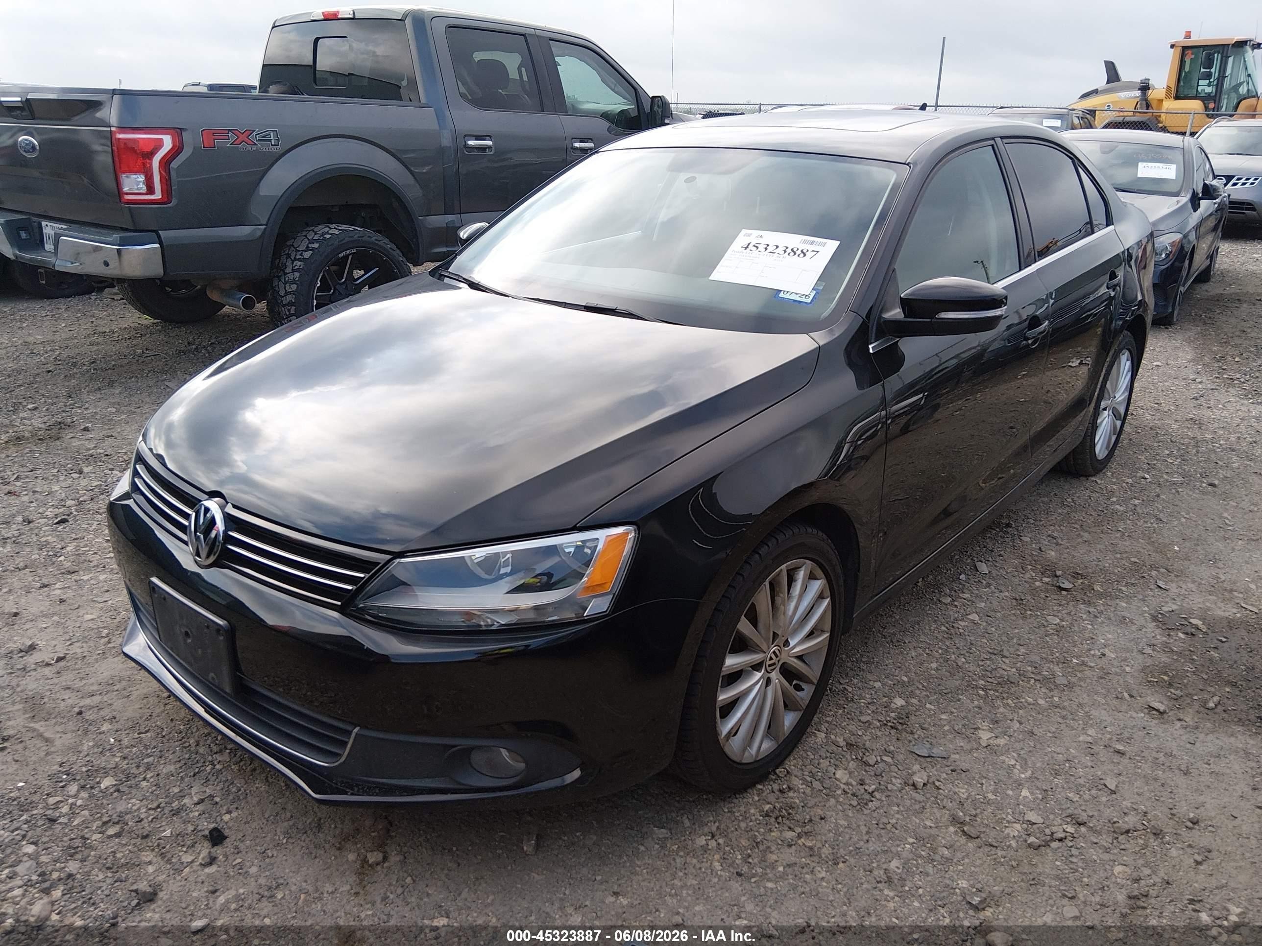 2013 Volkswagen Jetta 2.5l Sel Черный vin: 3VWLP7AJ1DM360063