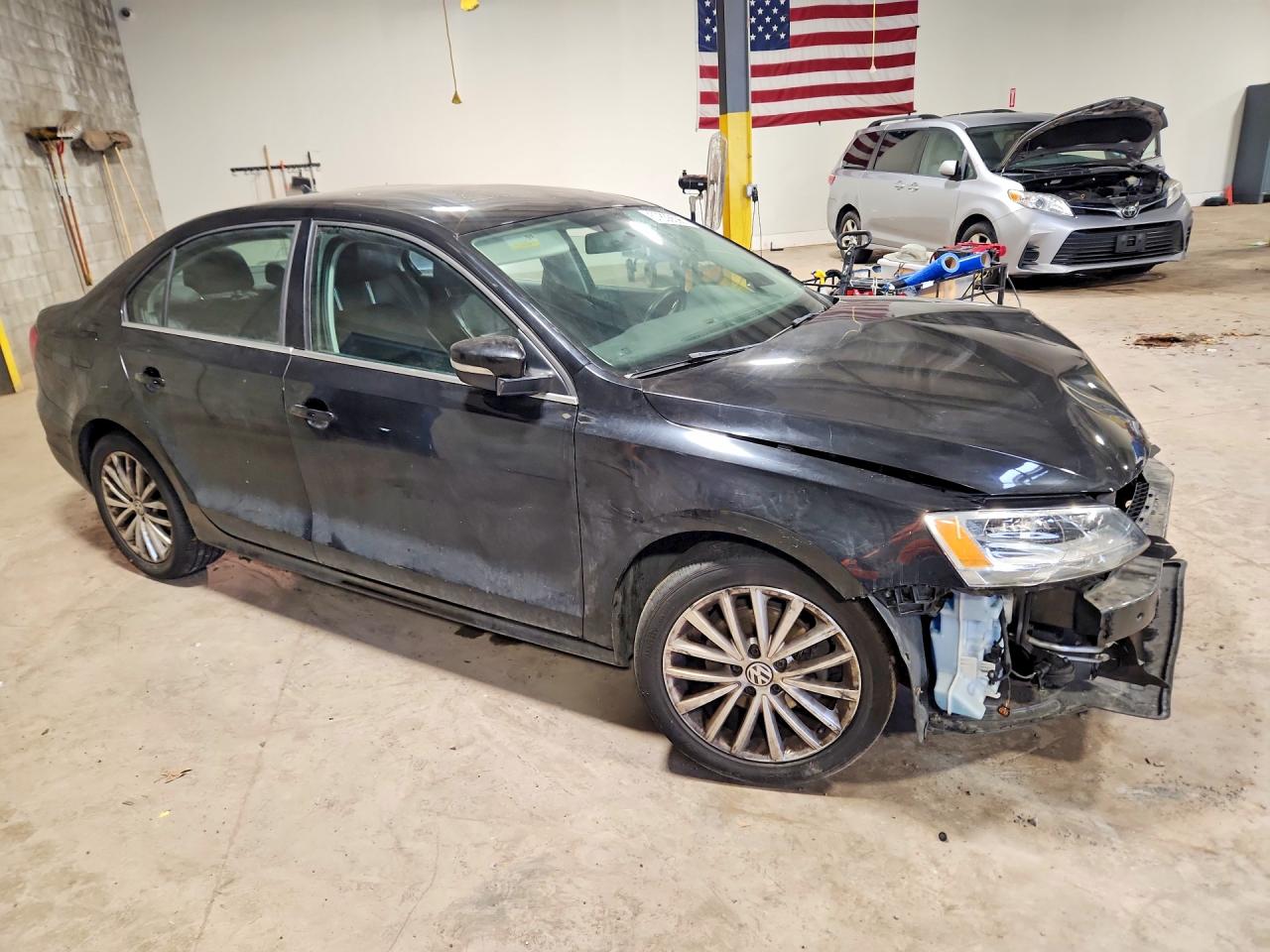 2013 Volkswagen Jetta Sel Черный vin: 3VWLP7AJ1DM413425