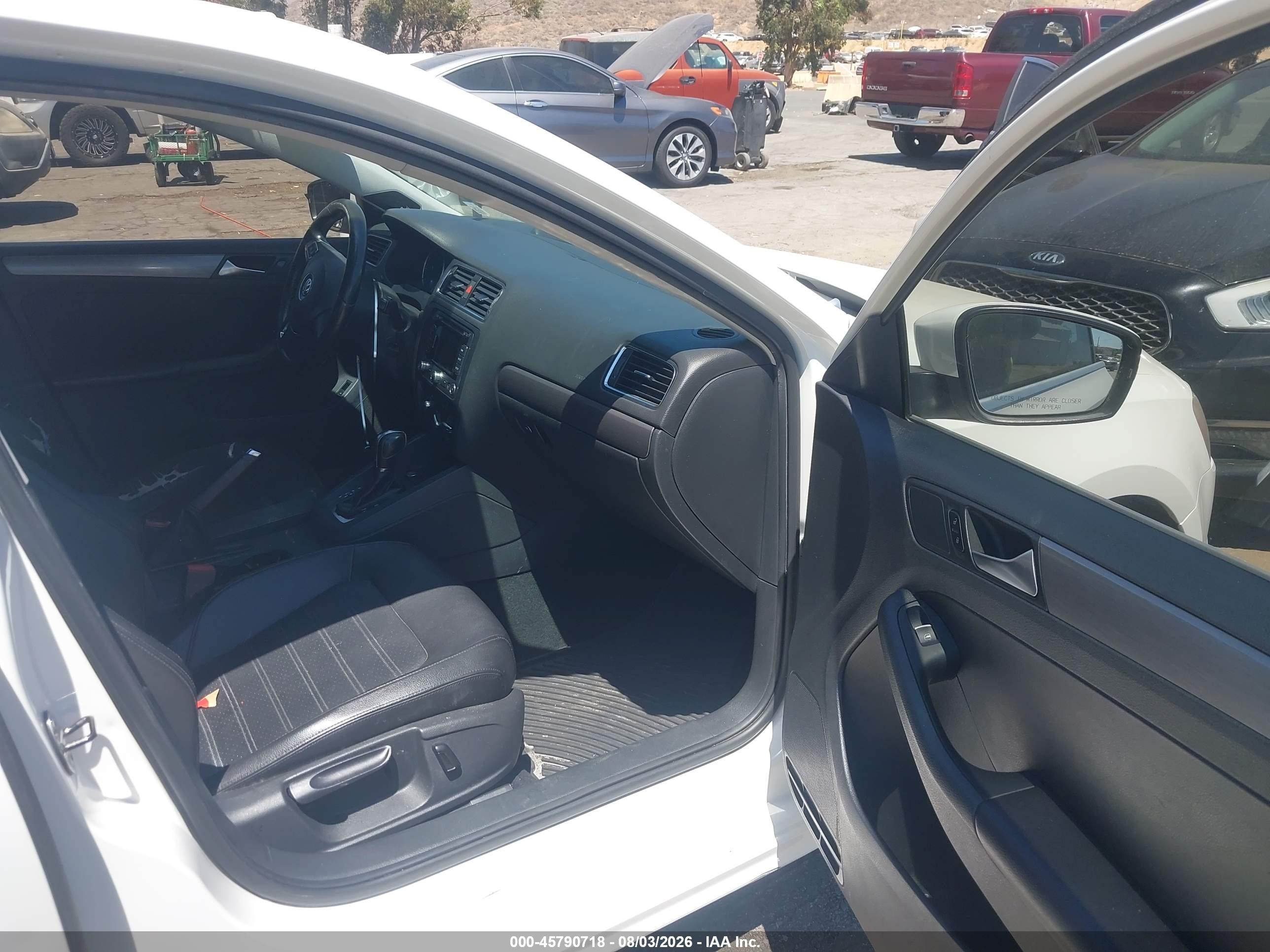 2013 Volkswagen Jetta 2.5l Sel White vin: 3VWLP7AJ1DM424232