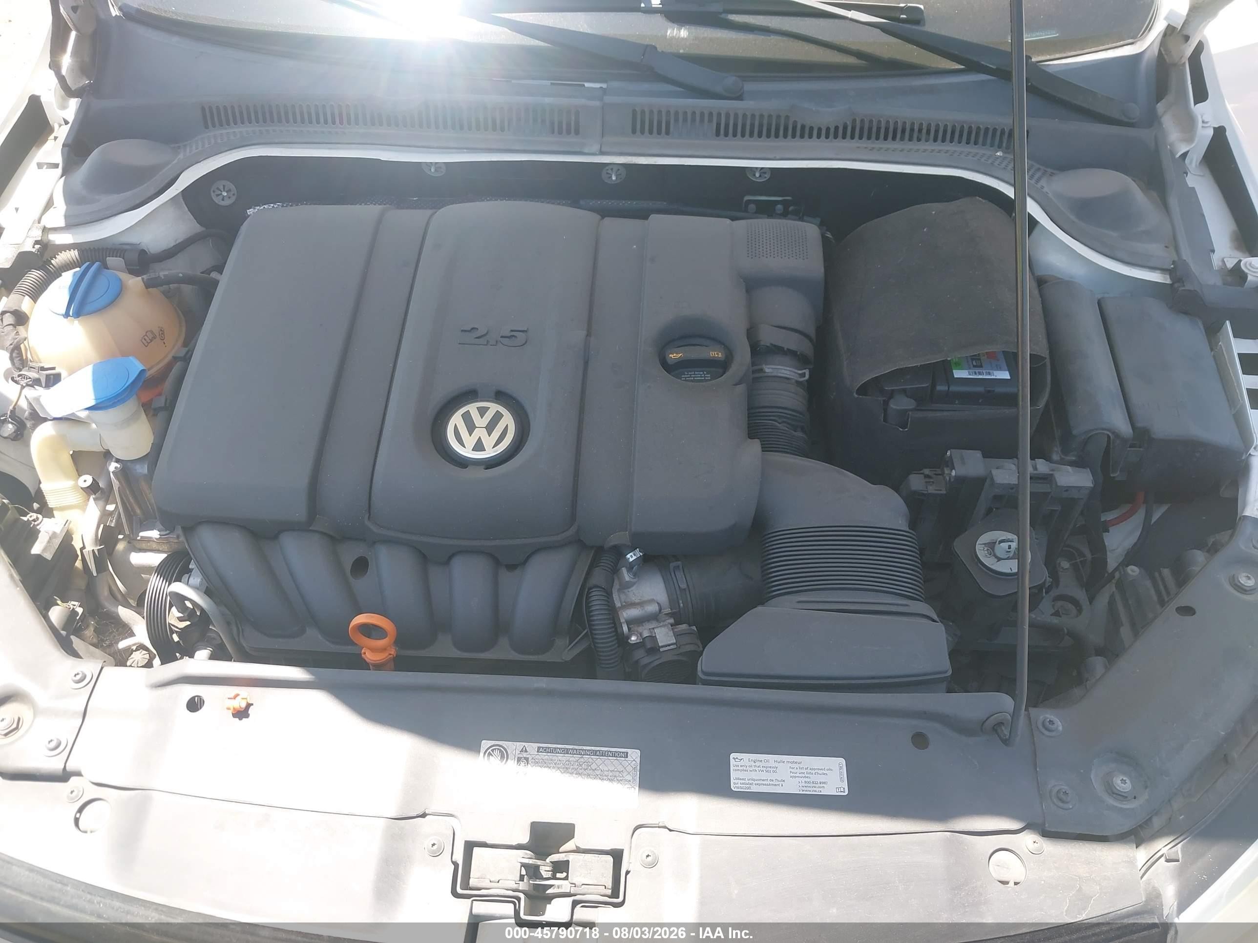 2013 Volkswagen Jetta 2.5l Sel White vin: 3VWLP7AJ1DM424232