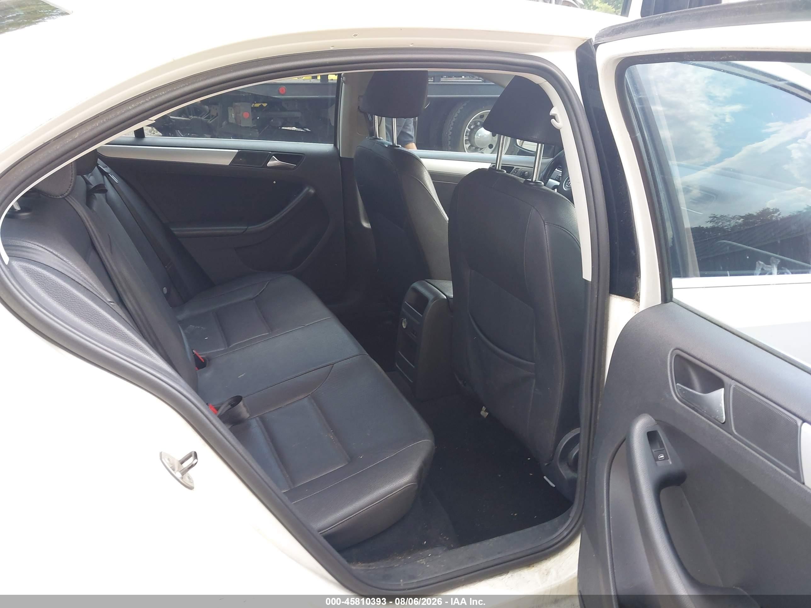 2012 Volkswagen Jetta 2.5l Sel White vin: 3VWLP7AJ2CM364007
