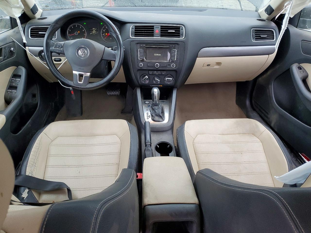 2012 Volkswagen Jetta Sel Black vin: 3VWLP7AJ3CM131608