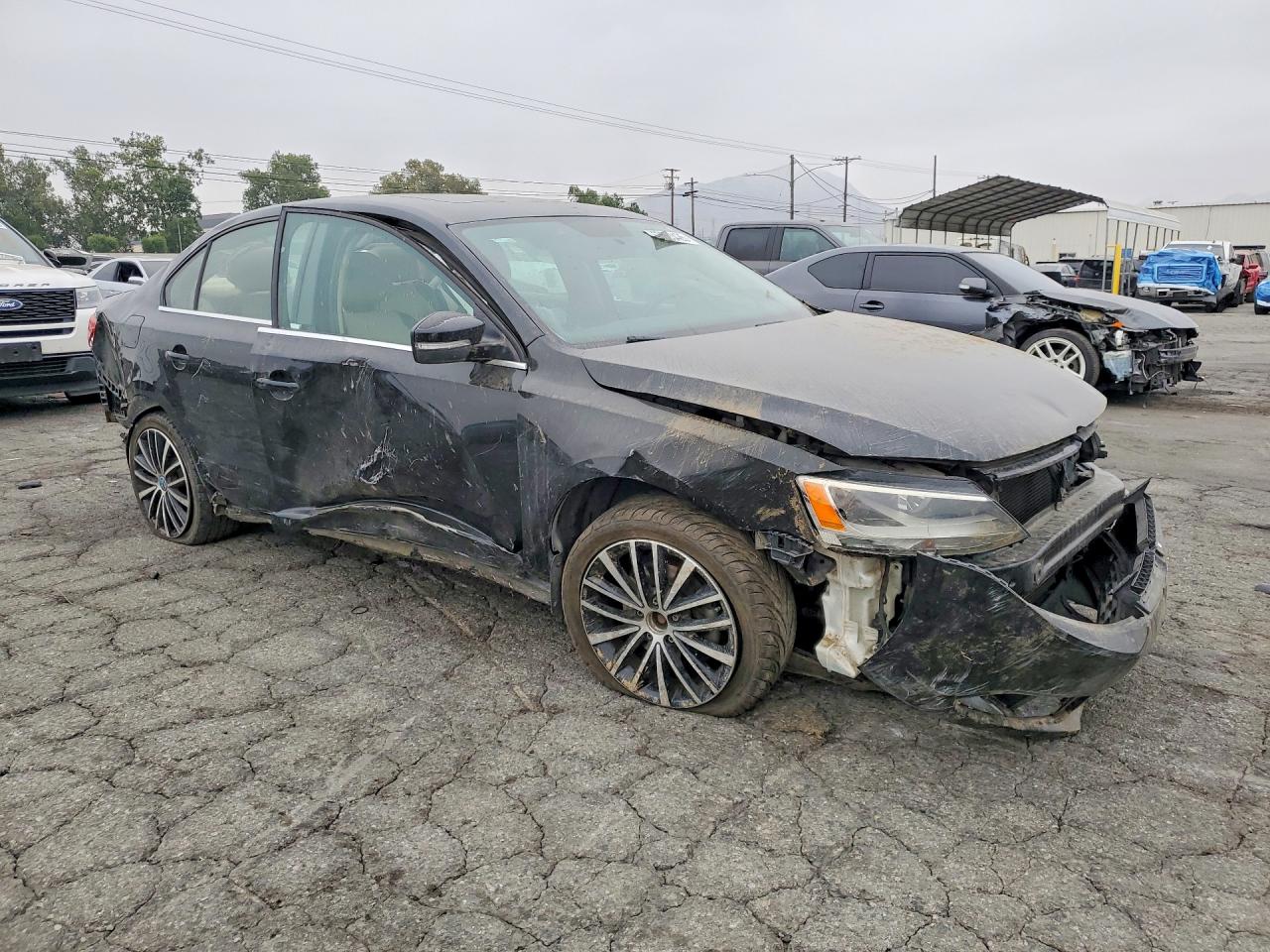 2012 Volkswagen Jetta Sel Black vin: 3VWLP7AJ3CM131608