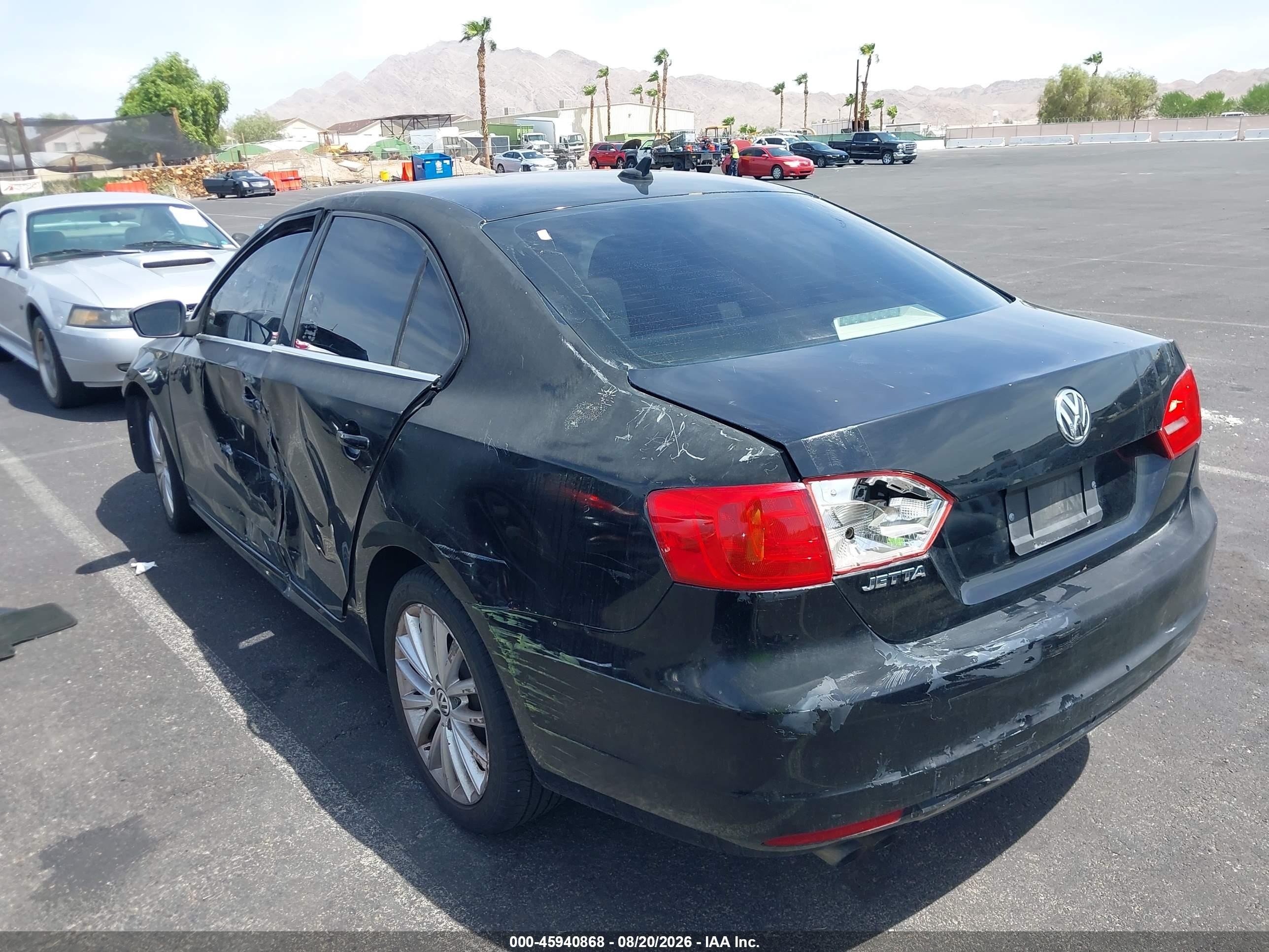 2013 Volkswagen Jetta 2.5l Sel Black vin: 3VWLP7AJ3DM434681
