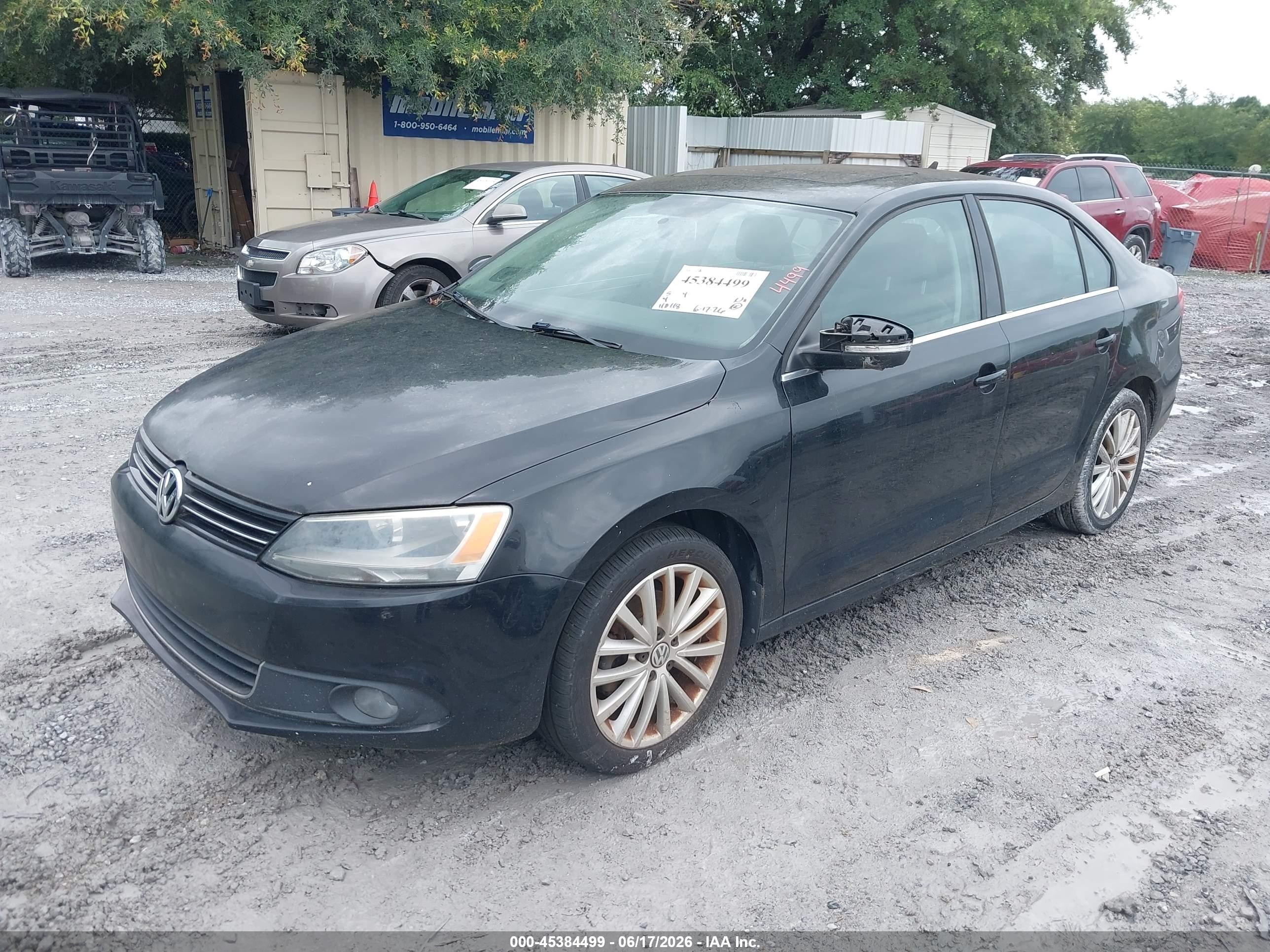 2013 Volkswagen Jetta 2.5l Sel Black vin: 3VWLP7AJ4DM236174